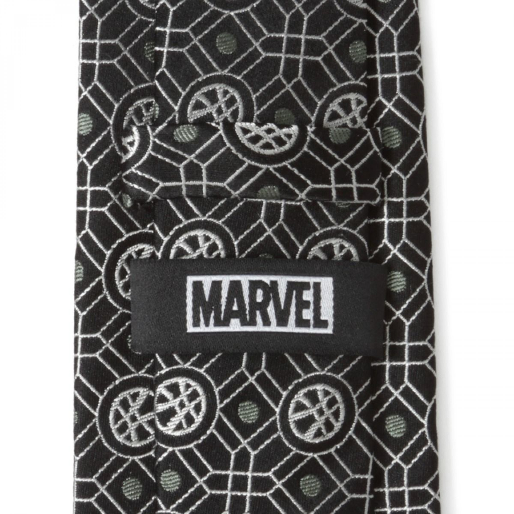 Doctor Strange Symbol All Over Print Silk Tie