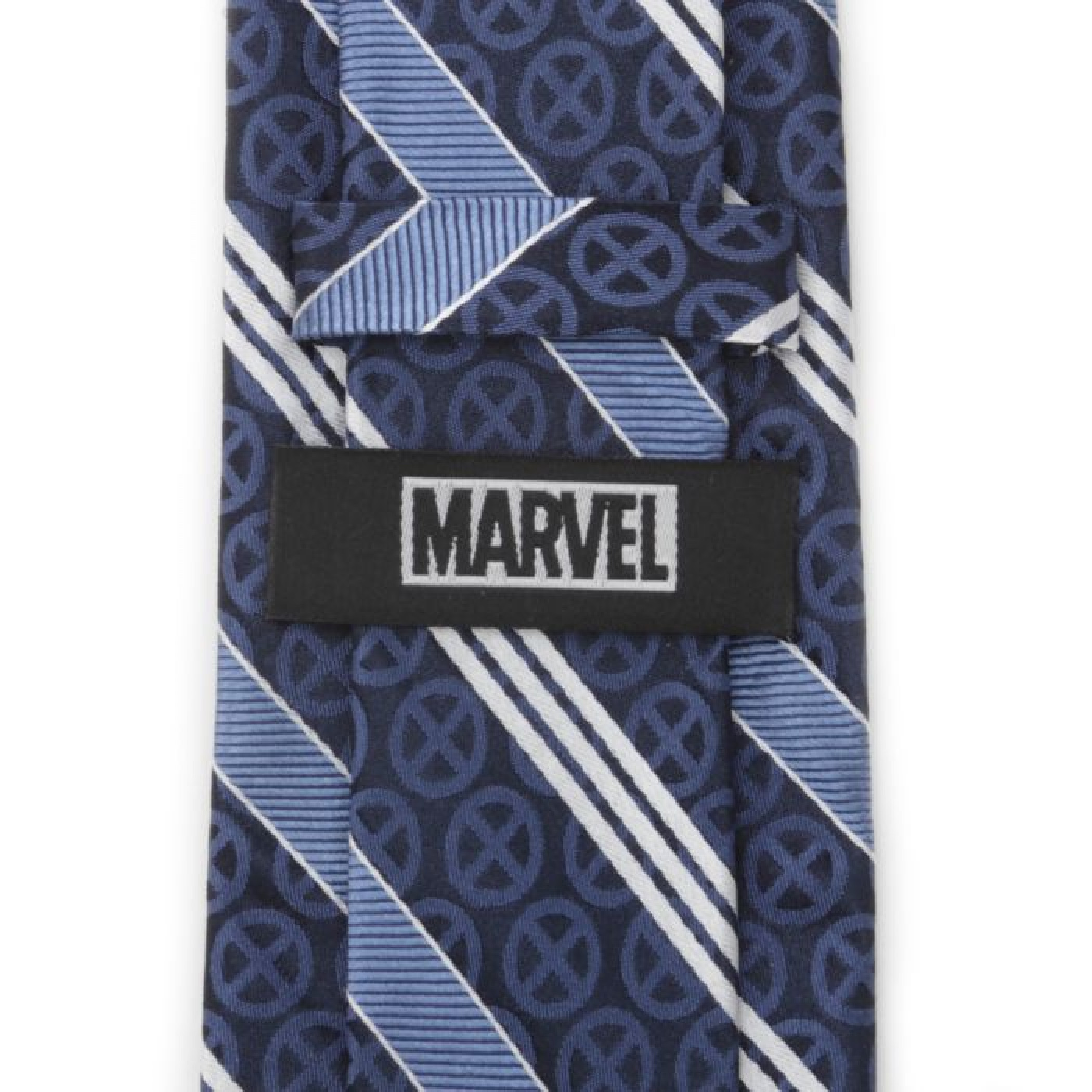 X-Men Symbol Navy Men's Silk Tie