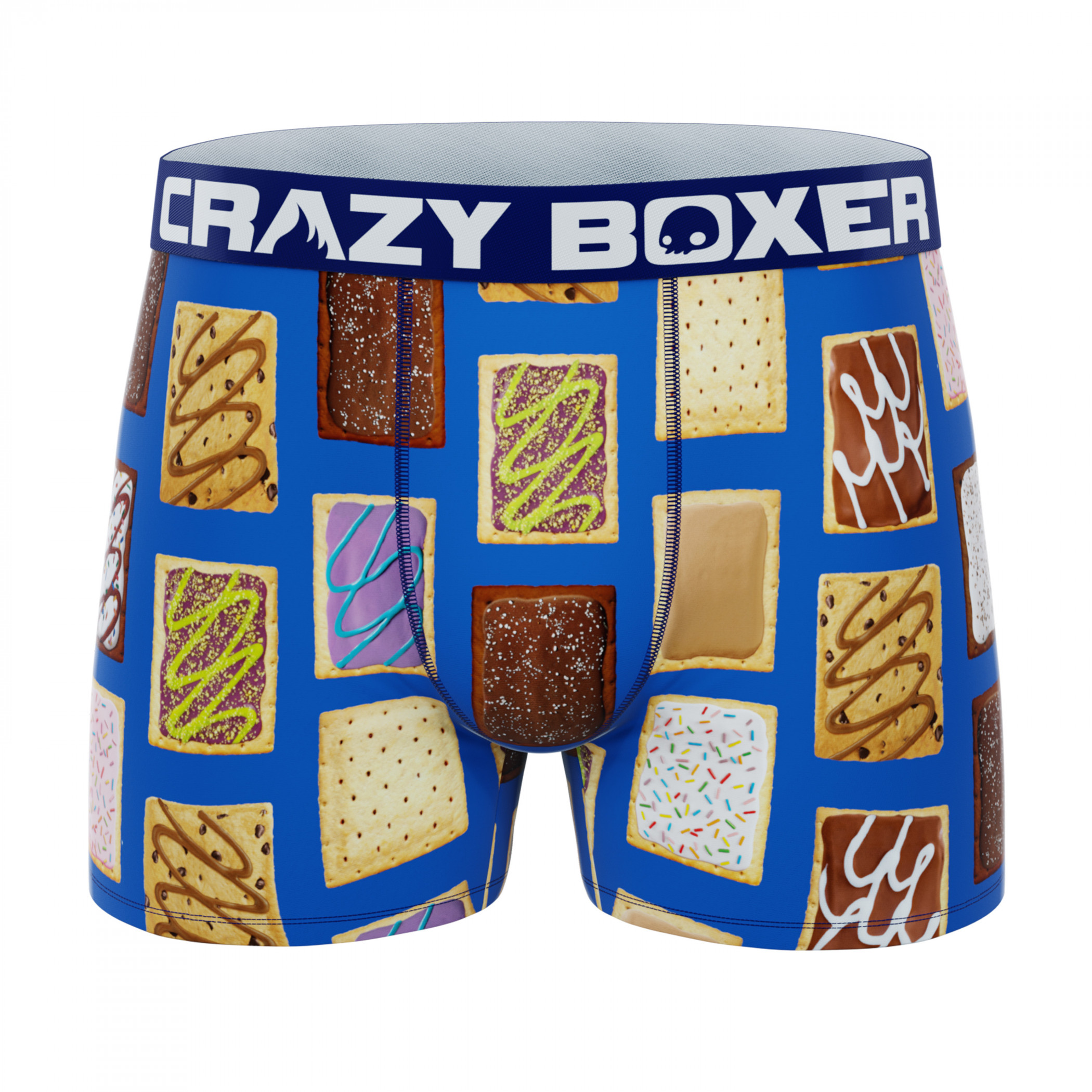 Crazy Boxers Pop Tart Flavors Boxer Briefs in Pop Tart Box