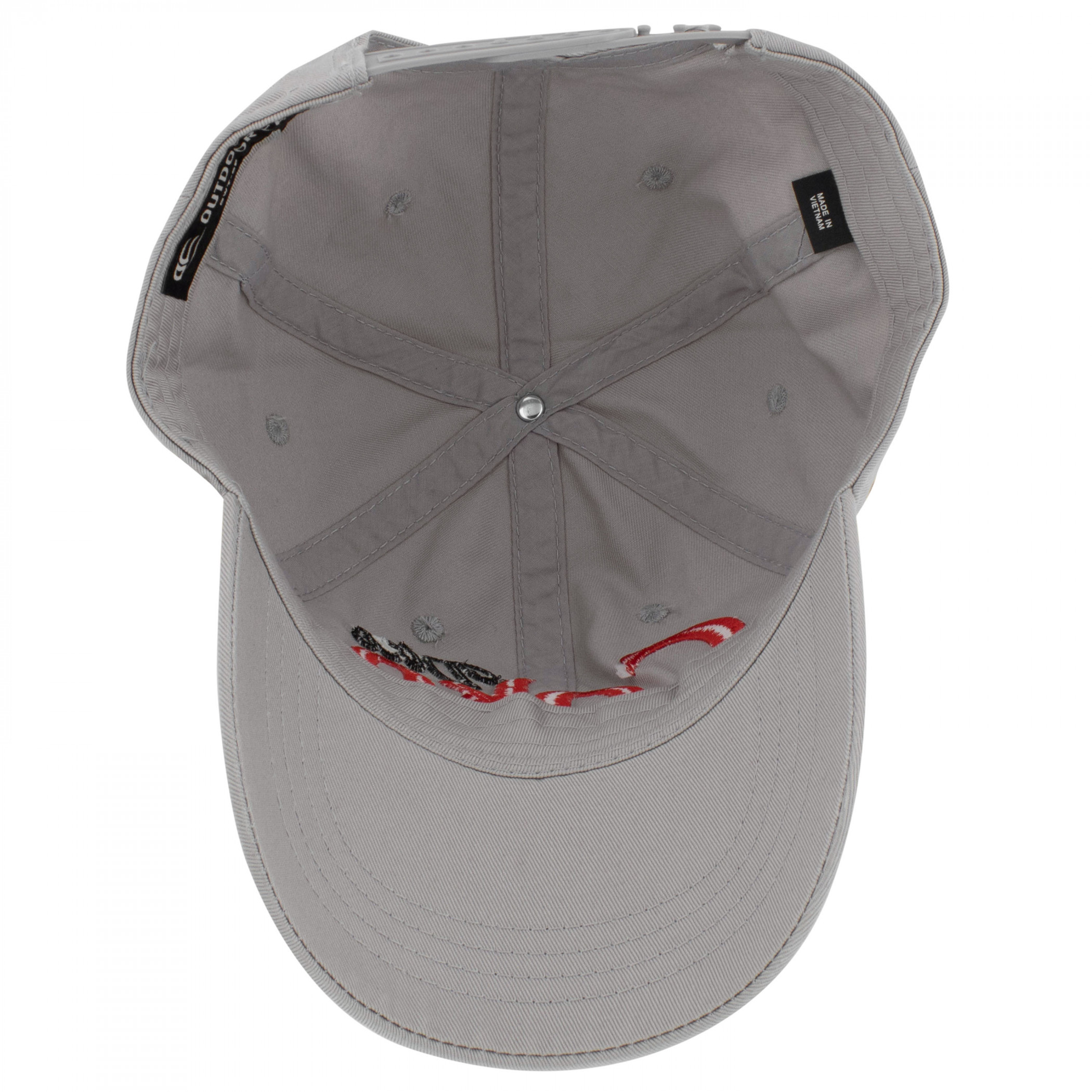 Diet Coke Embroidered Logo Grey Adjustable Hat