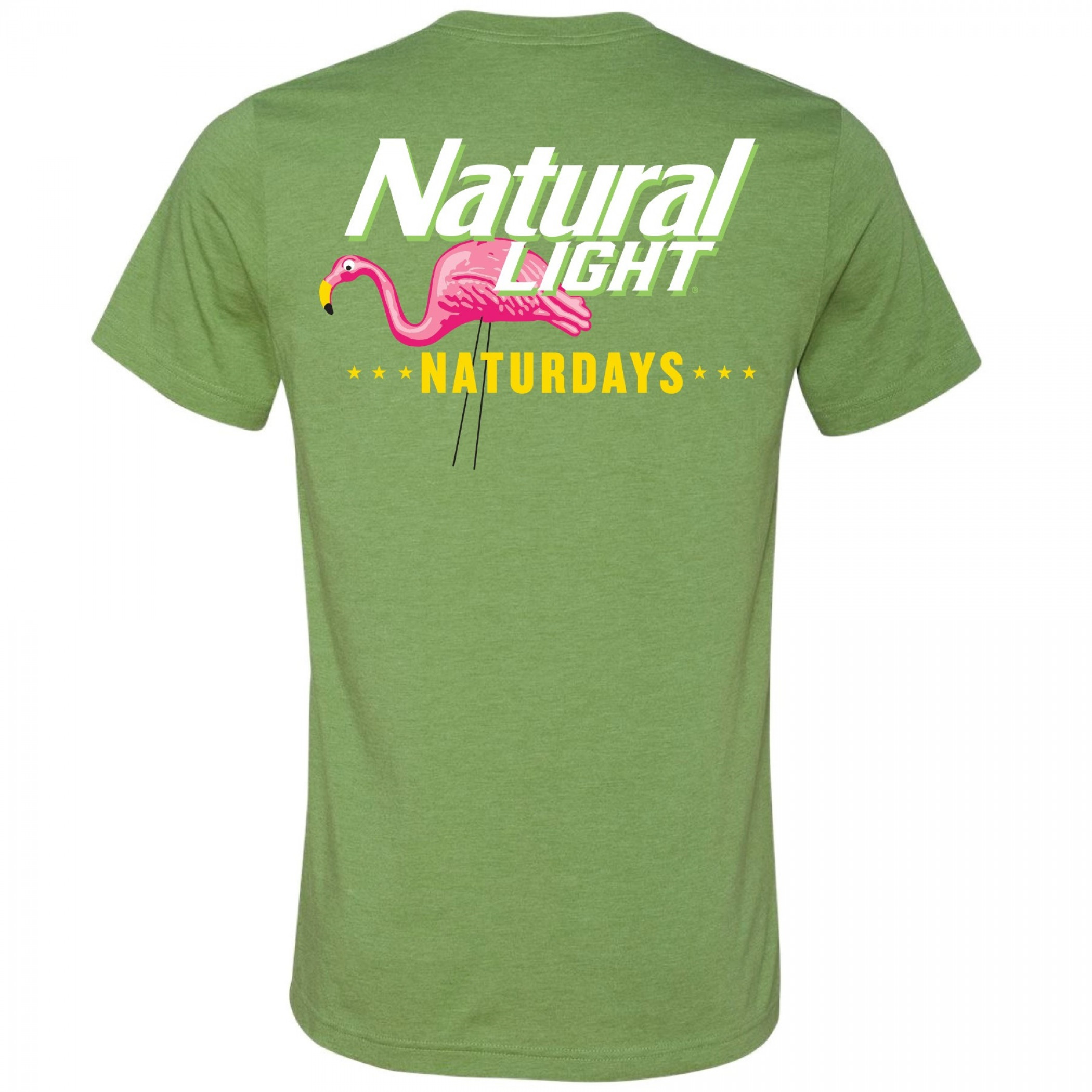 Natrual Light Naturdays Pineapple Green Colorway T-Shirt