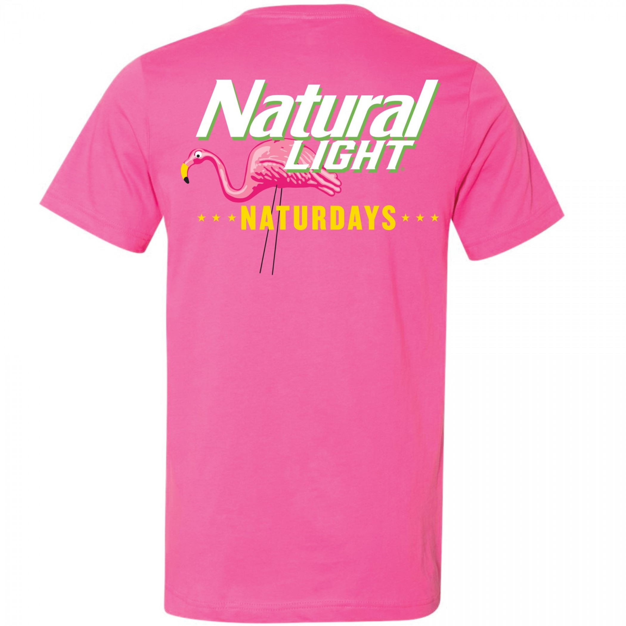 Natural Light Naturdays Pineapple Pink Colorway T-Shirt