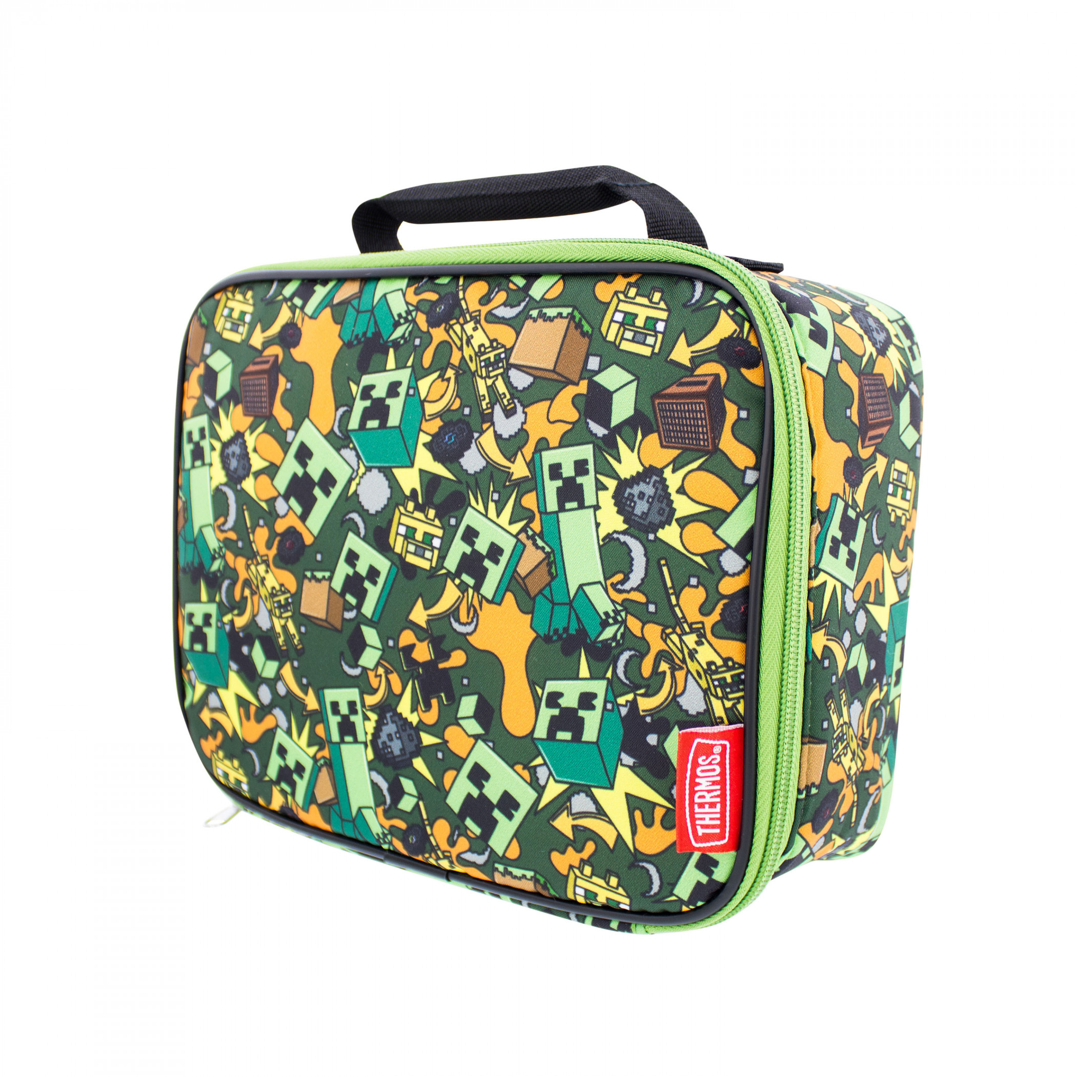 Minecraft Collage Thermos Insulated Lunch Box