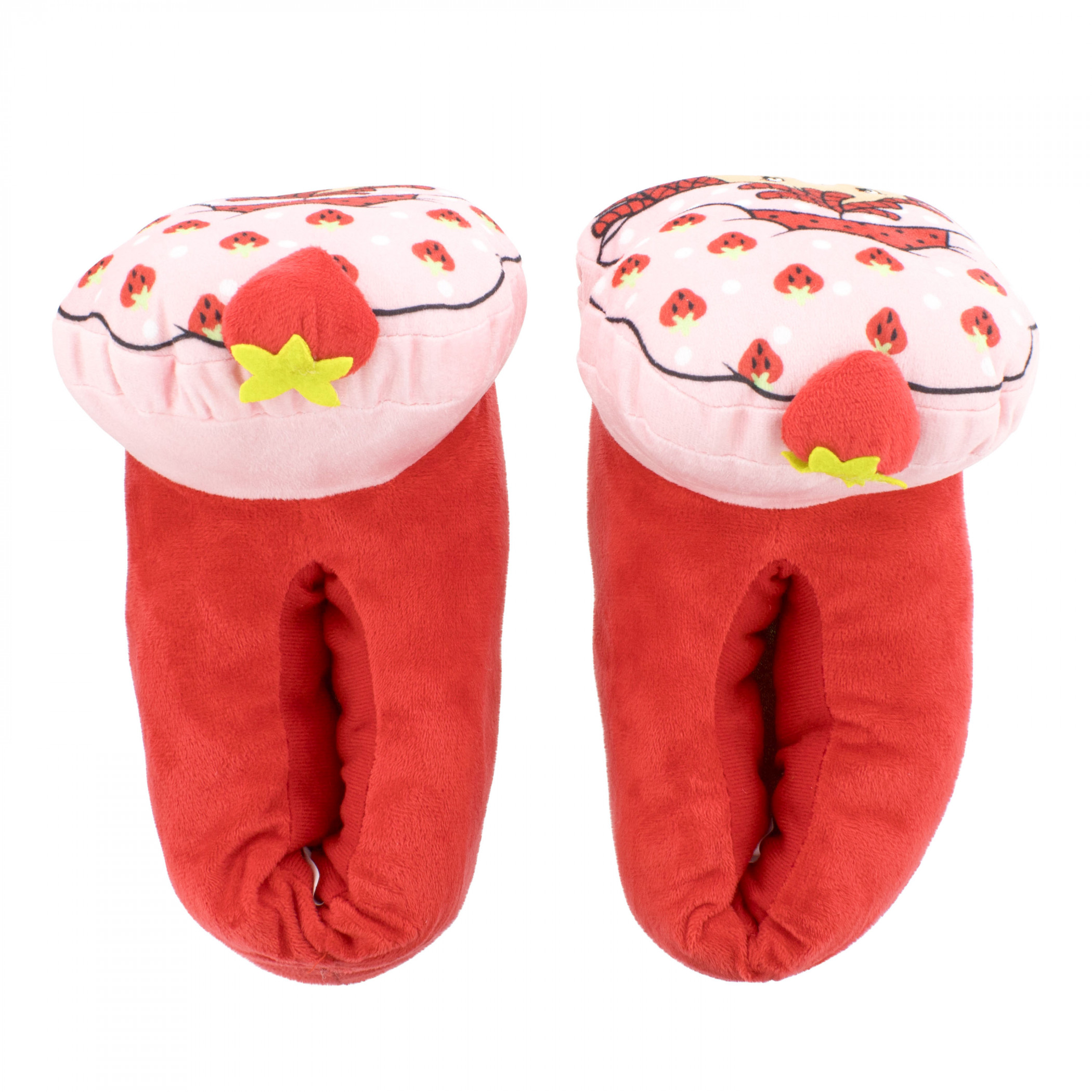 Strawberry Shortcake 3D Plush Women's Slippers