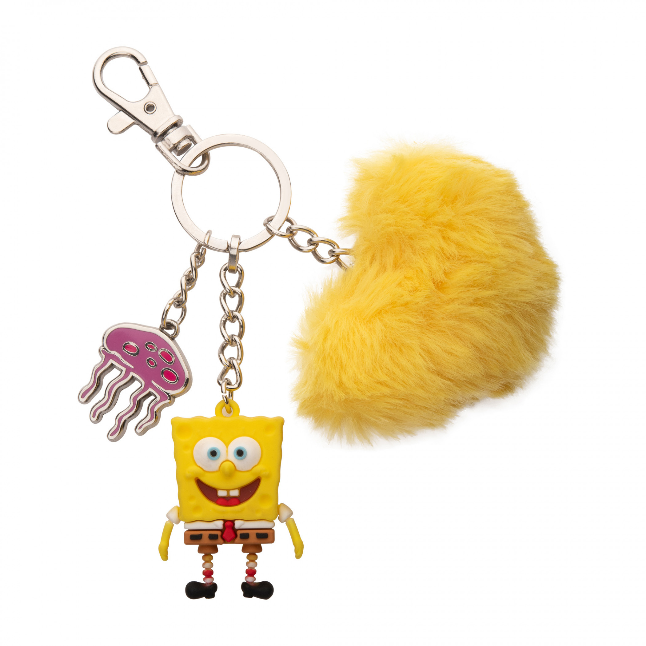 SpongeBob SquarePants Multi Charm Keychain