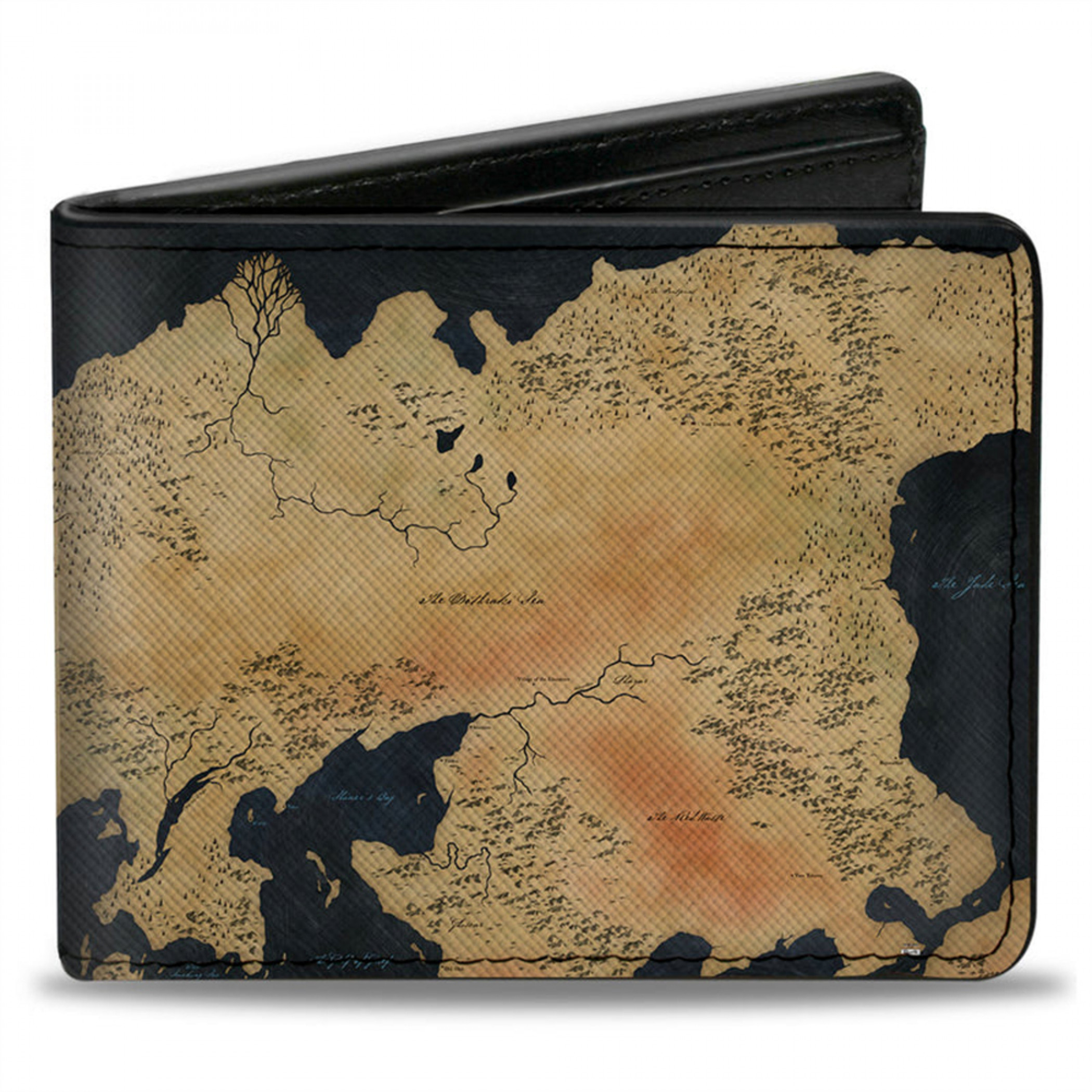 Game of Thrones World Map Westeros and Essos Bi-Fold Wallet