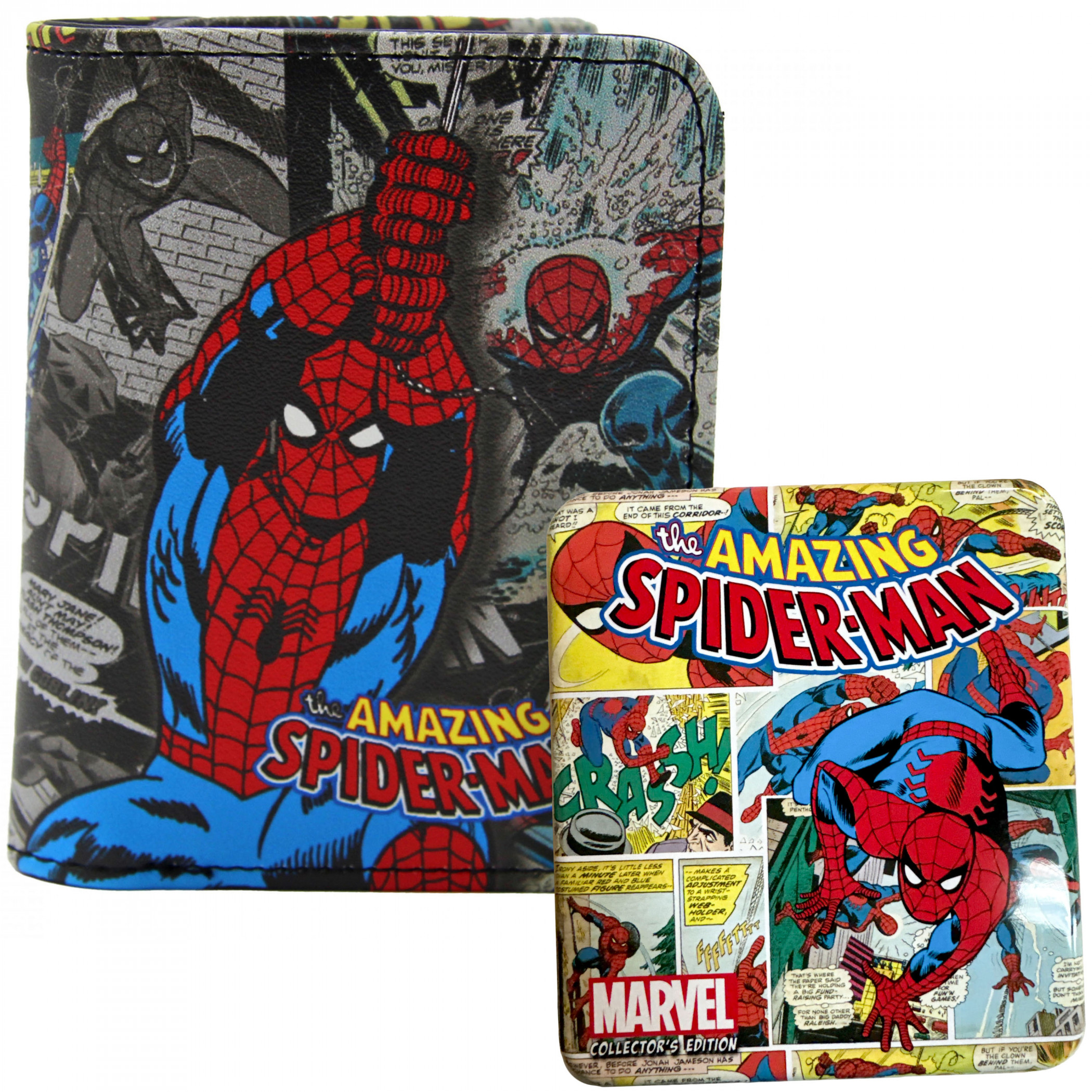 Spider-Man I Heard Something! Trifold Wallet in Collectors Tin