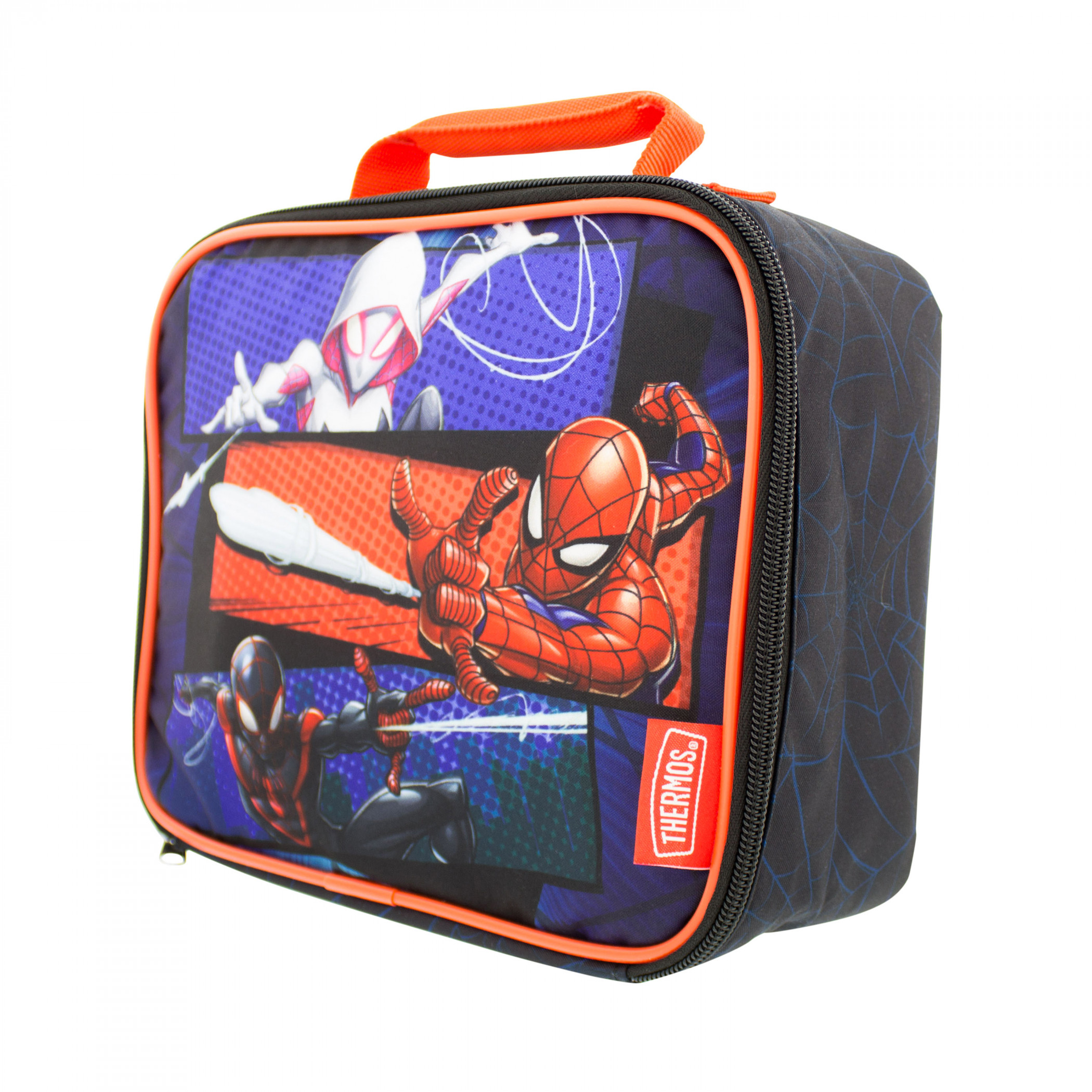 Spider-Man Into The Spider-Verse Triptych Thermos Insulated Lunch Box