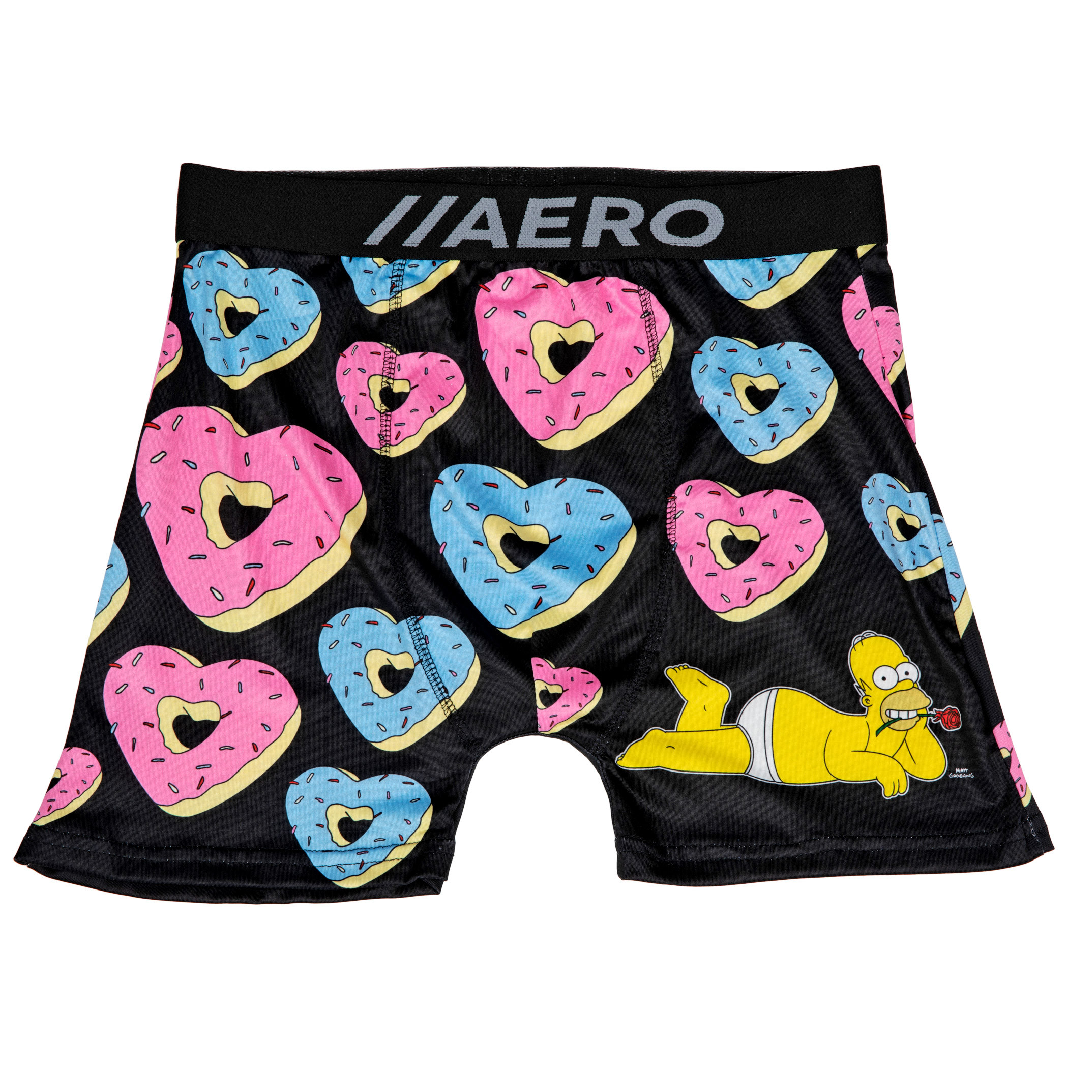 The Simpsons Homer Donuts All Over Print Aero Boxer Briefs Underwear
