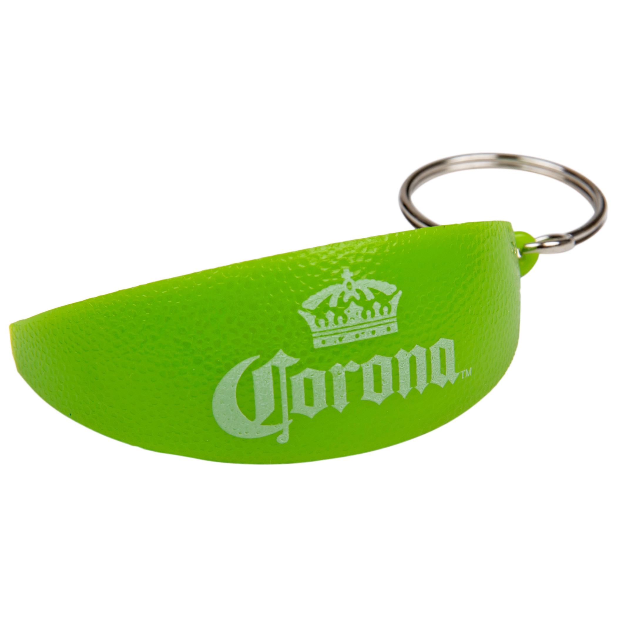 Corona Lime Wedge Beer Advertising Promo Metal Key Chain & Bottle Opener New 