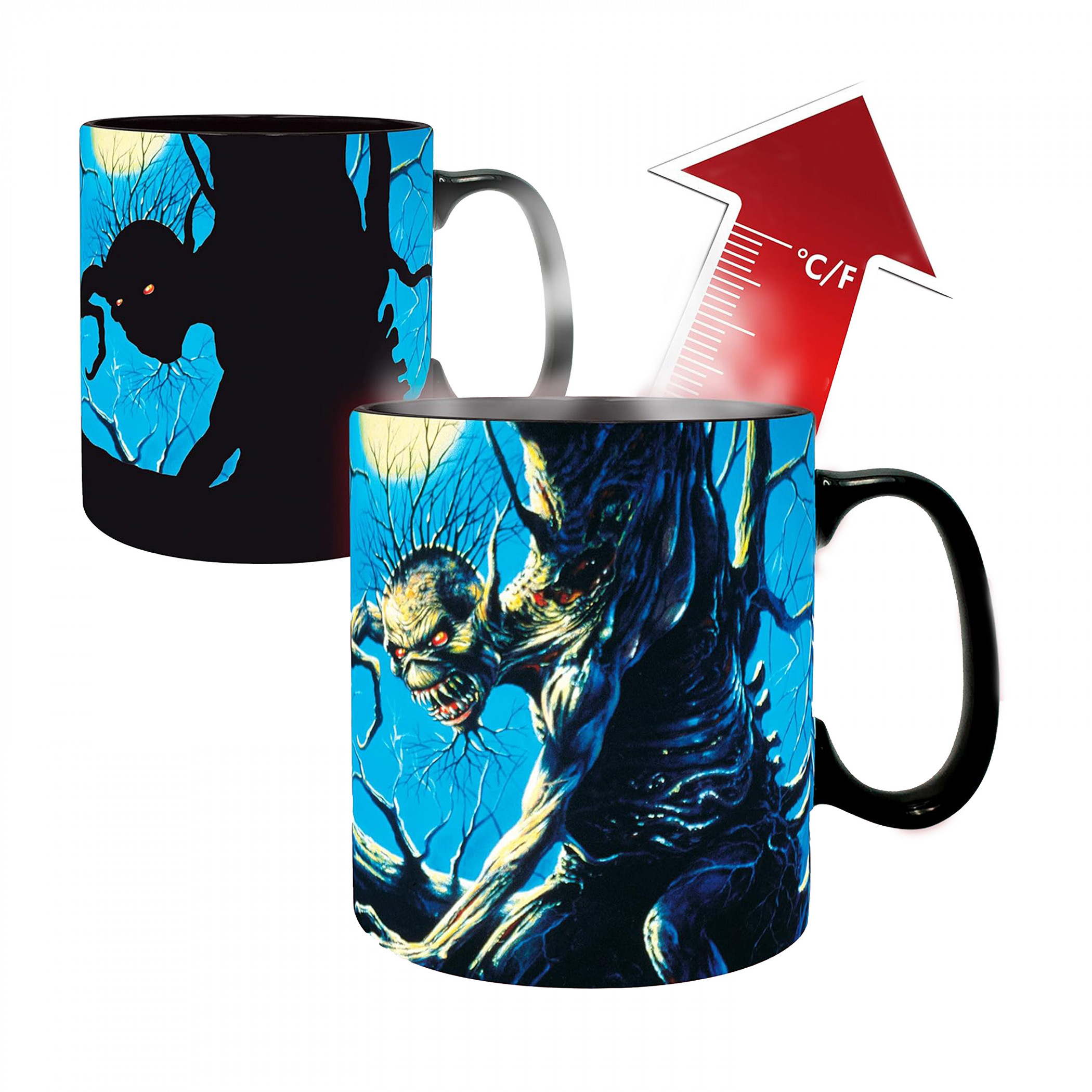 Iron Maiden Fear of the Dark Heat Change Mug