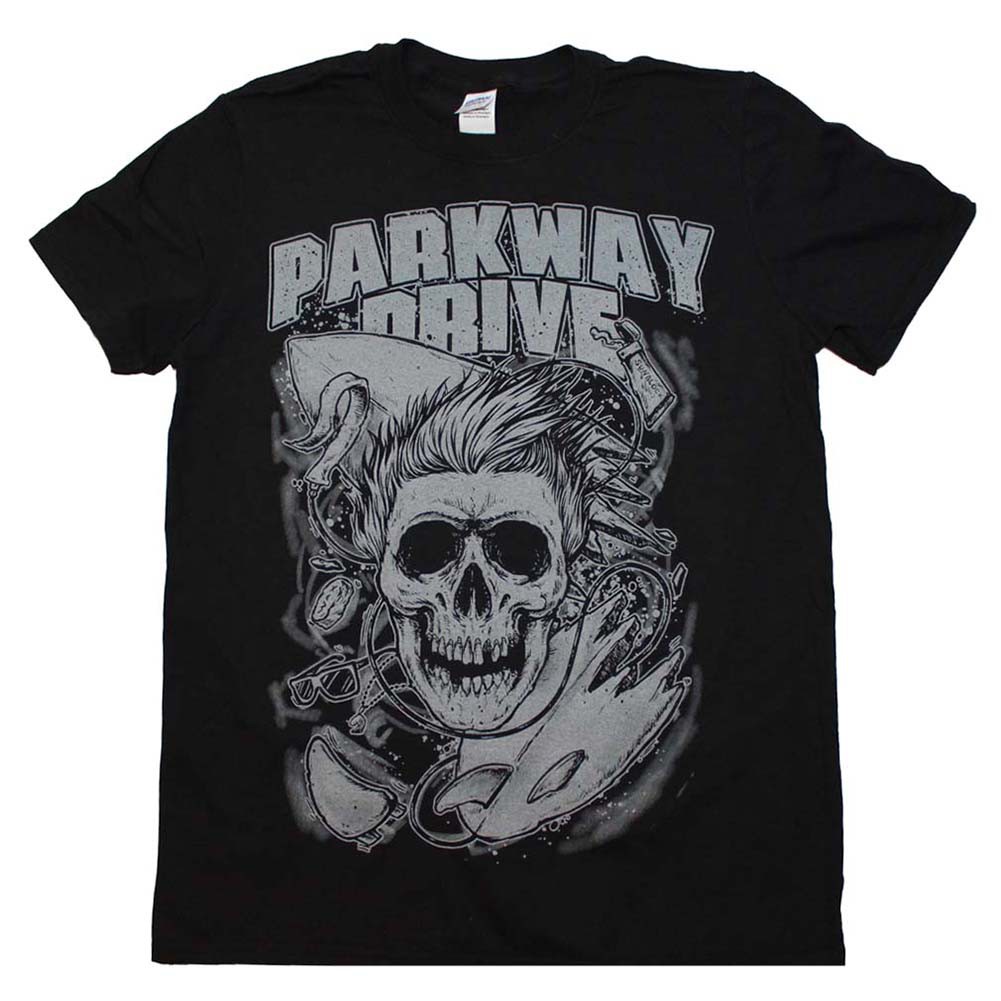 Parkway Drive Surfer Skull T-Shirt