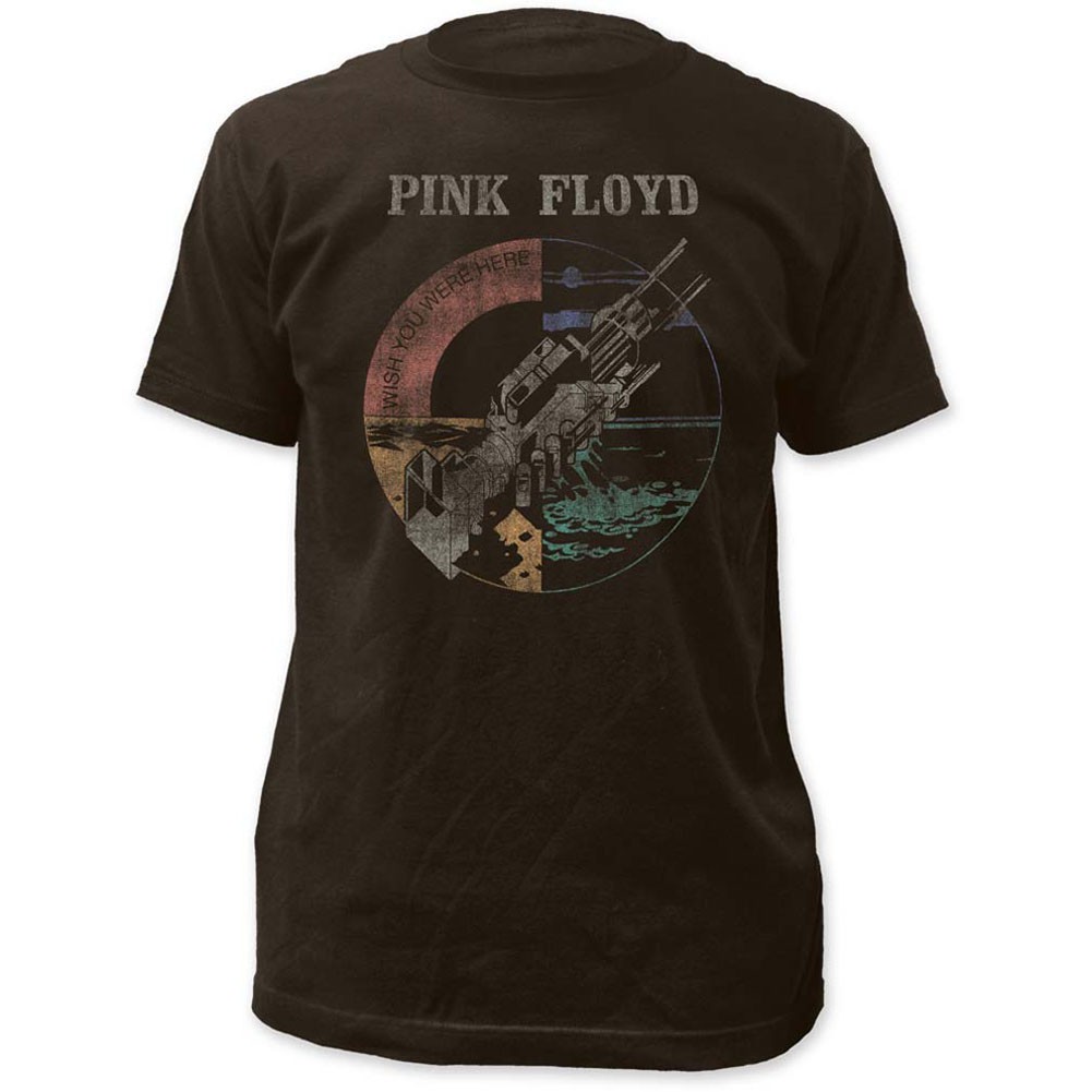 distressed pink floyd shirt