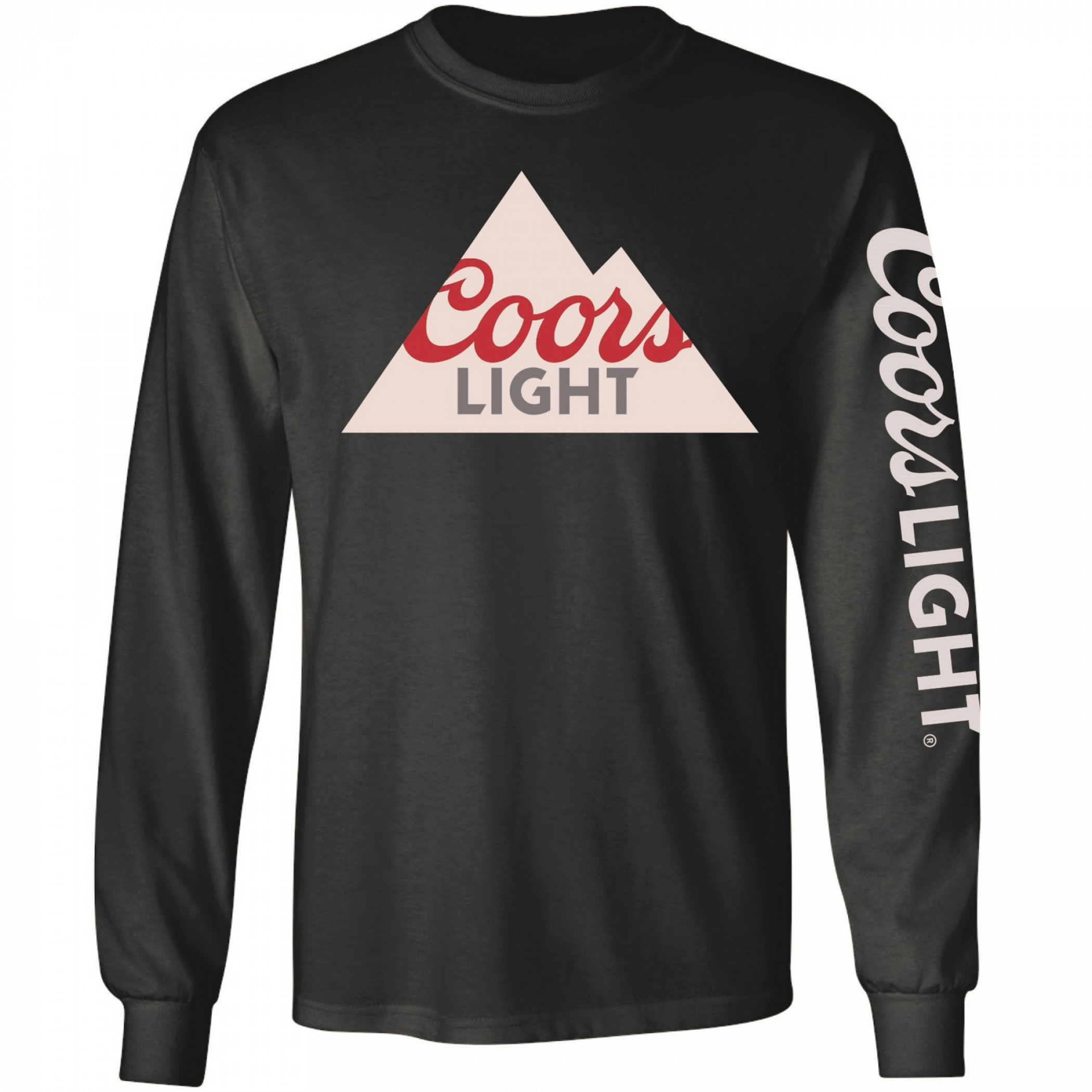 Coors Light Sleeve Print Long Sleeve Shirt