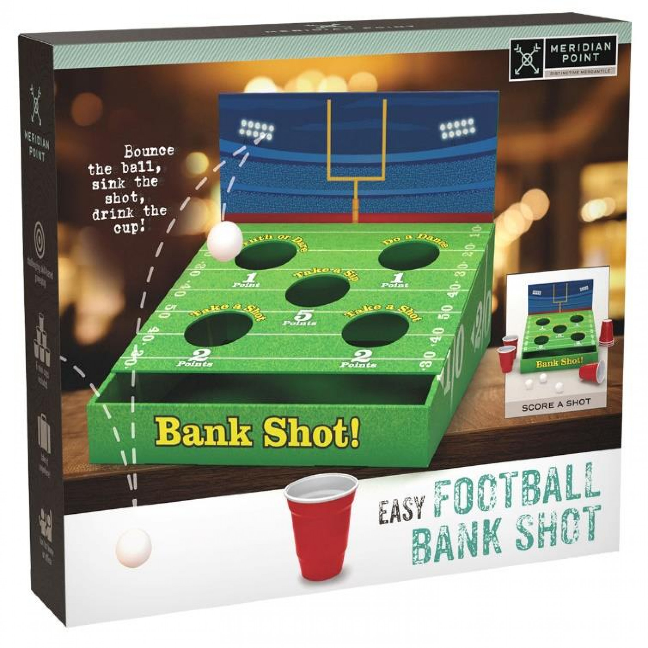 Football Bank Shot Drinking Game