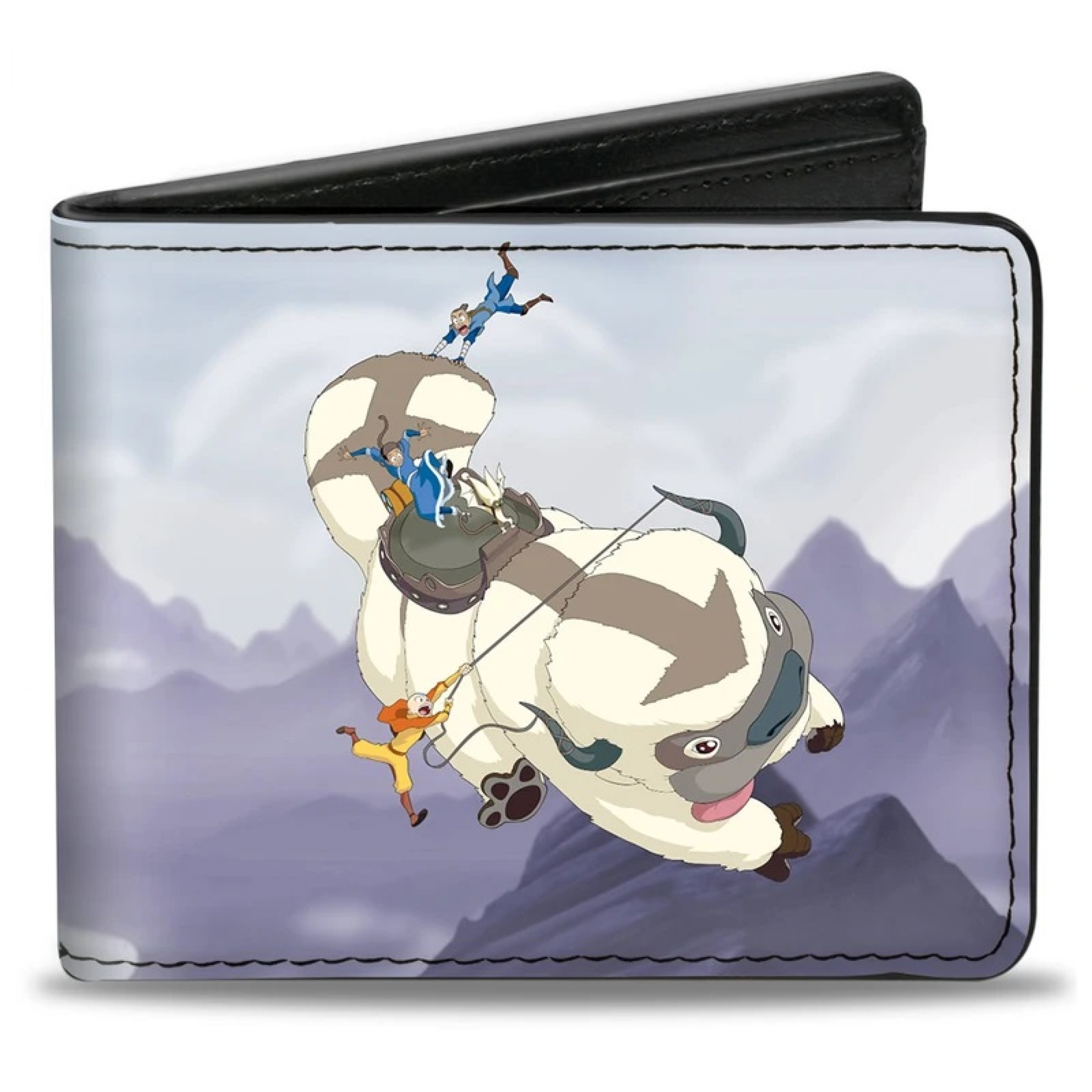 Avatar: The Last Airbender Appa Carrying Over Mountains Bi-Fold Wallet