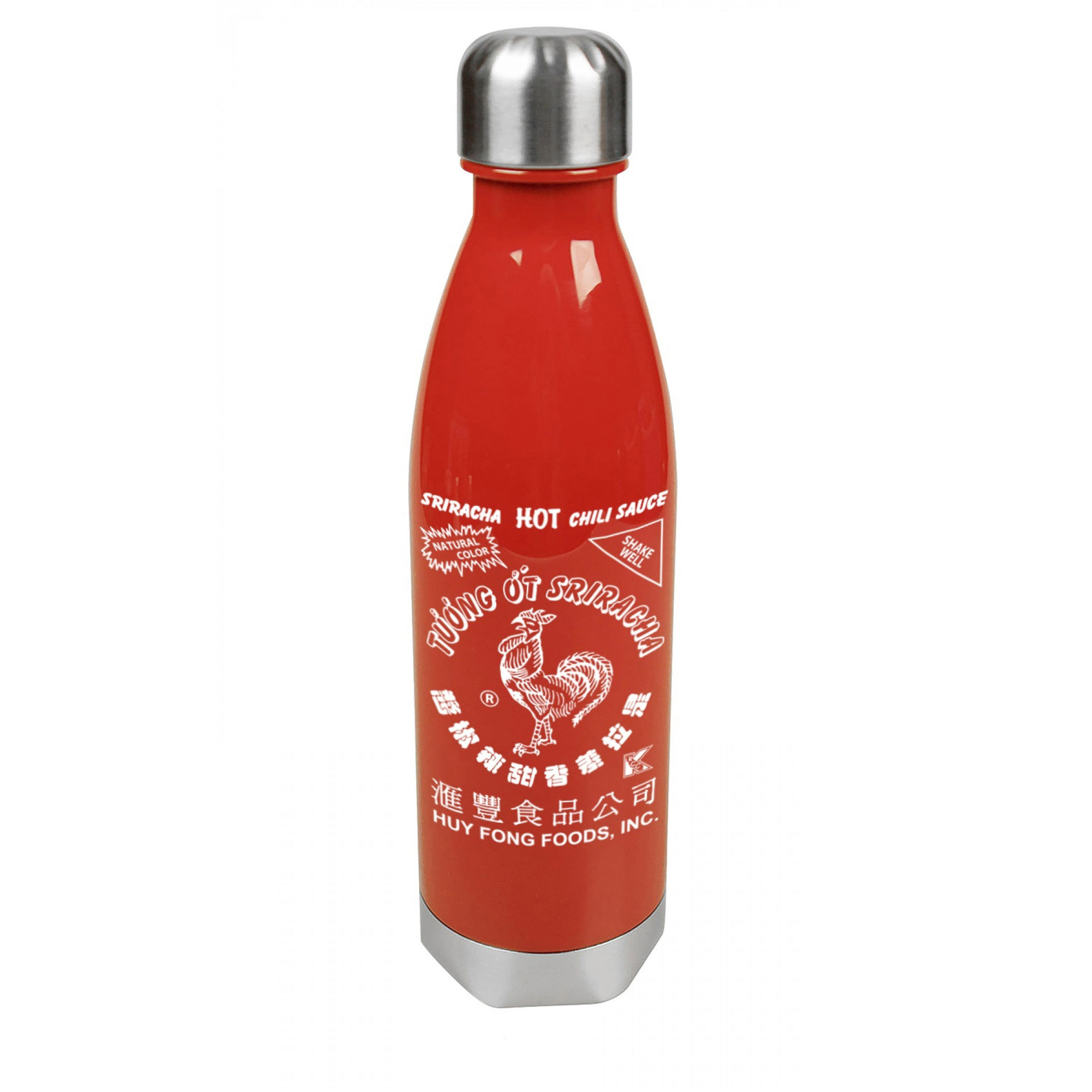 Sriracha Plastic Water Bottle