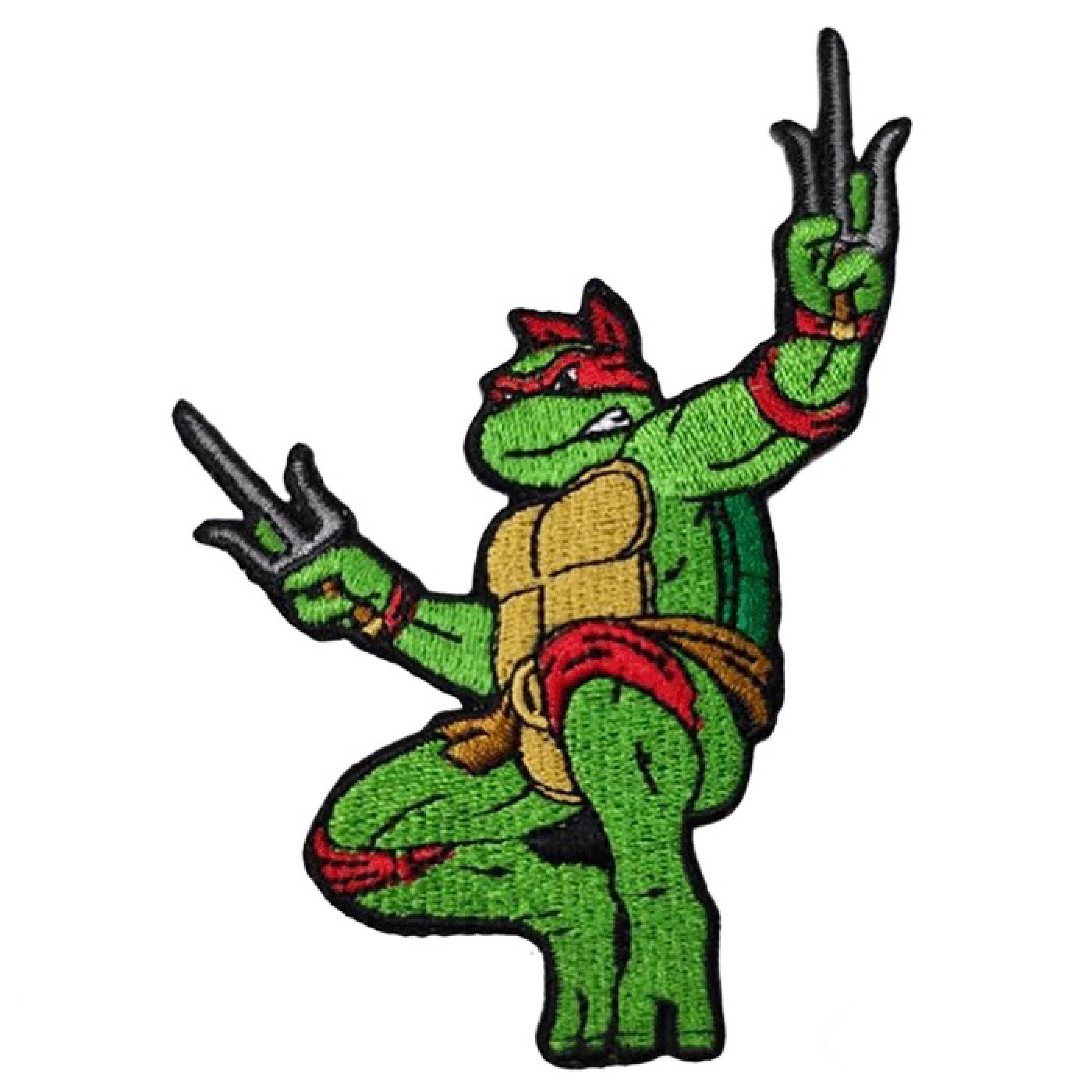 Leaping Raphael Teenage Mutant Ninja Turtles Patch