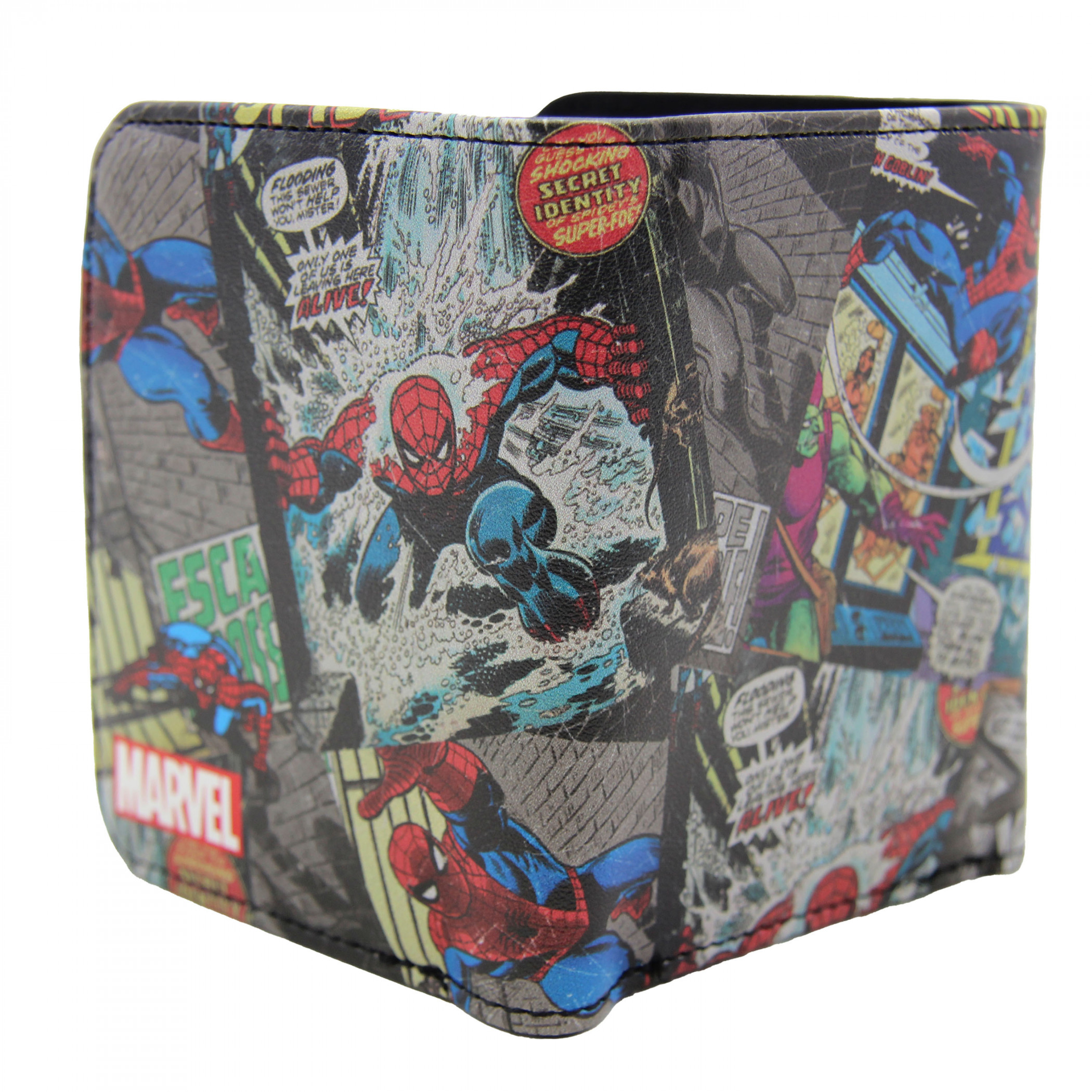 Spider-Man I Heard Something! Trifold Wallet in Collectors Tin