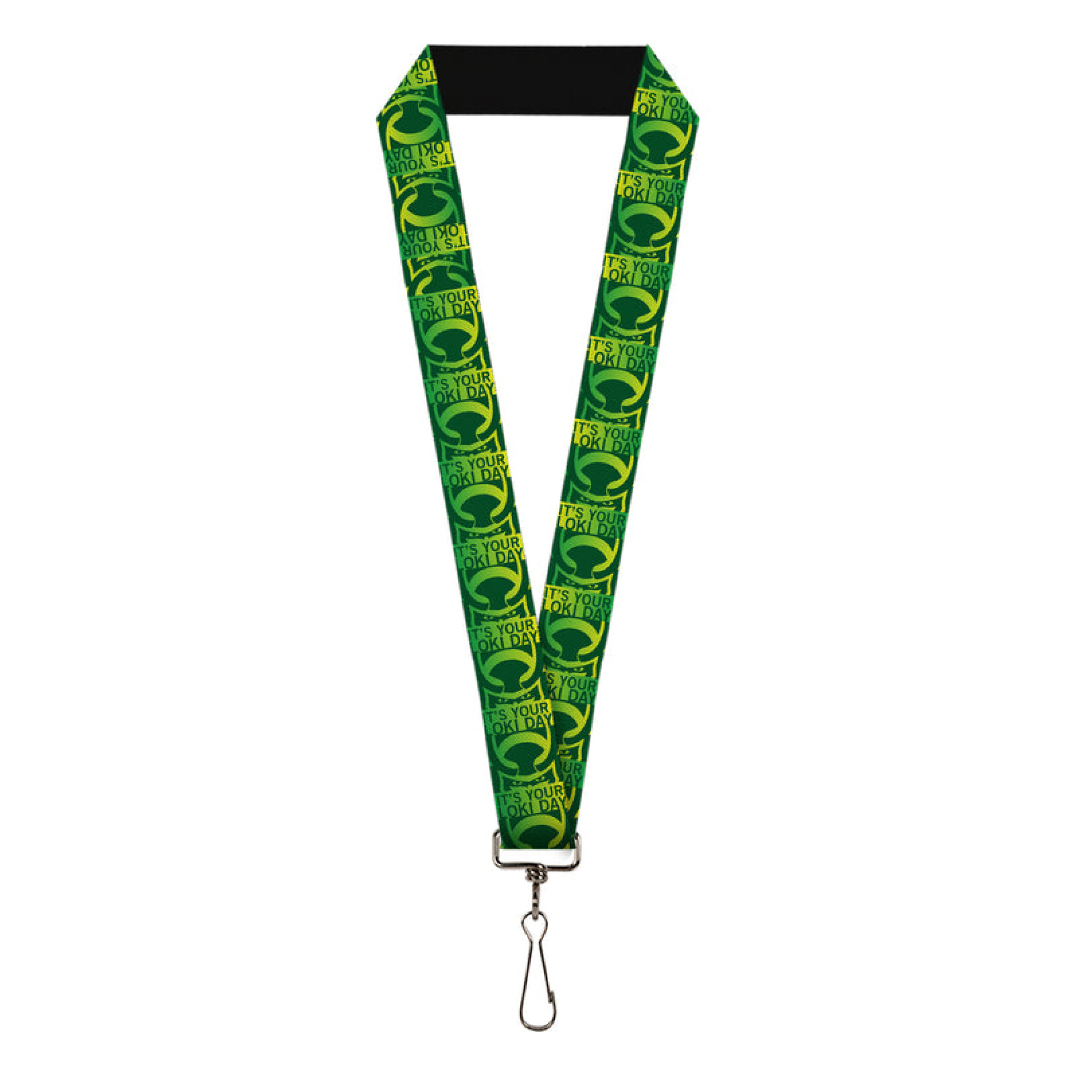 Marvel Studios Loki Series Its Your Loki Day Repeating Horns Lanyard