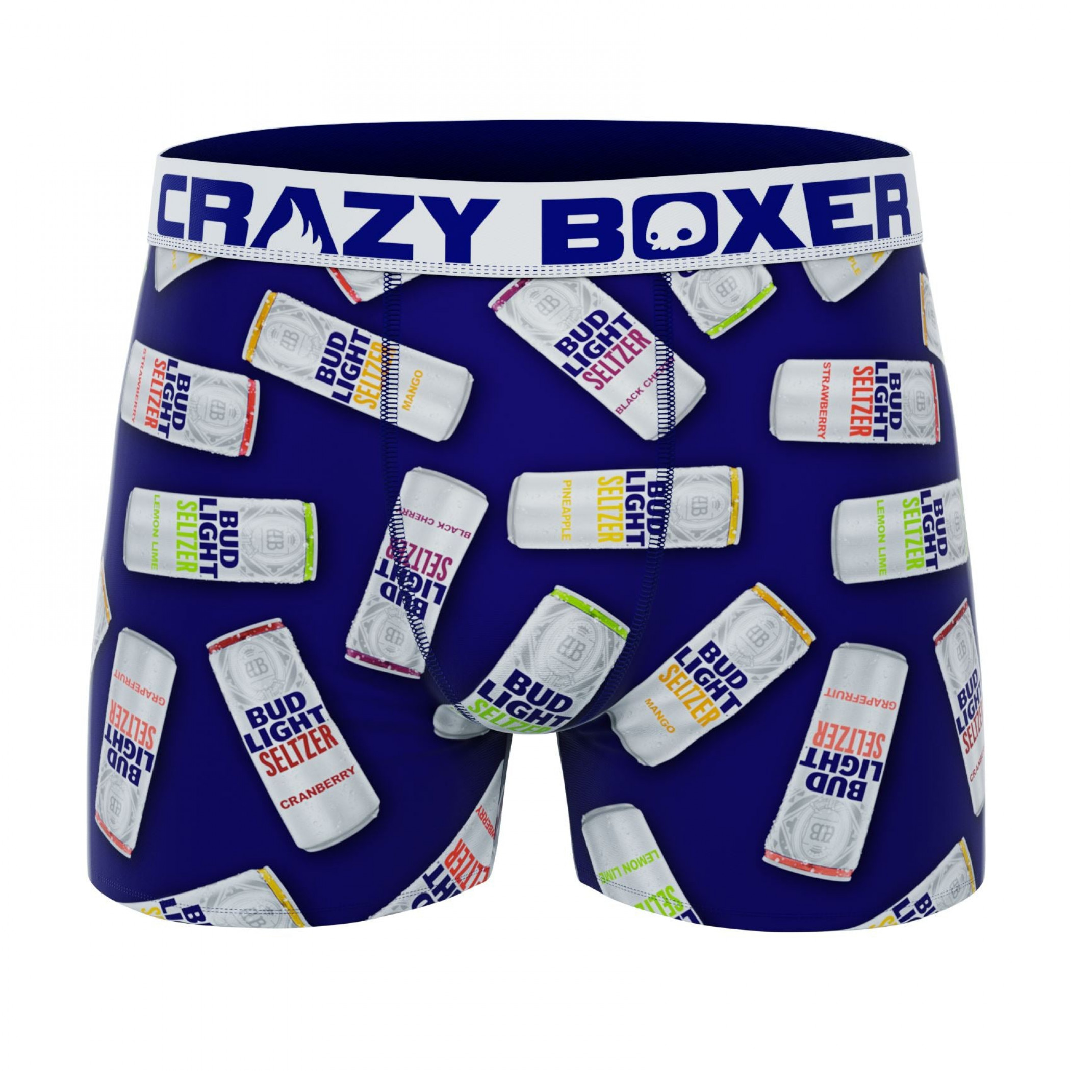 Crazy Boxer Bud Light Seltzer All Cans Print Men's Boxer Briefs