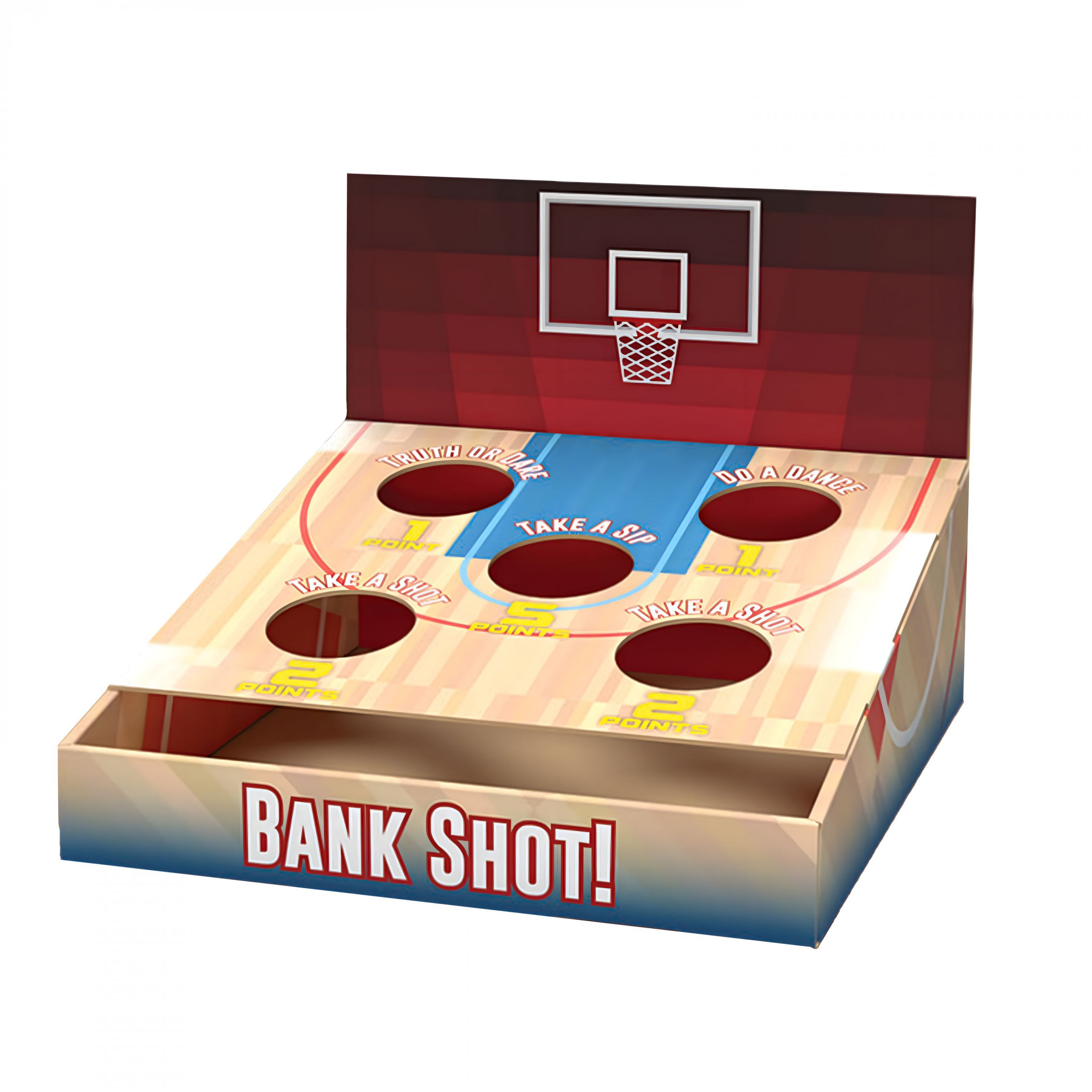 Basketball Bank Shot Drinking Game