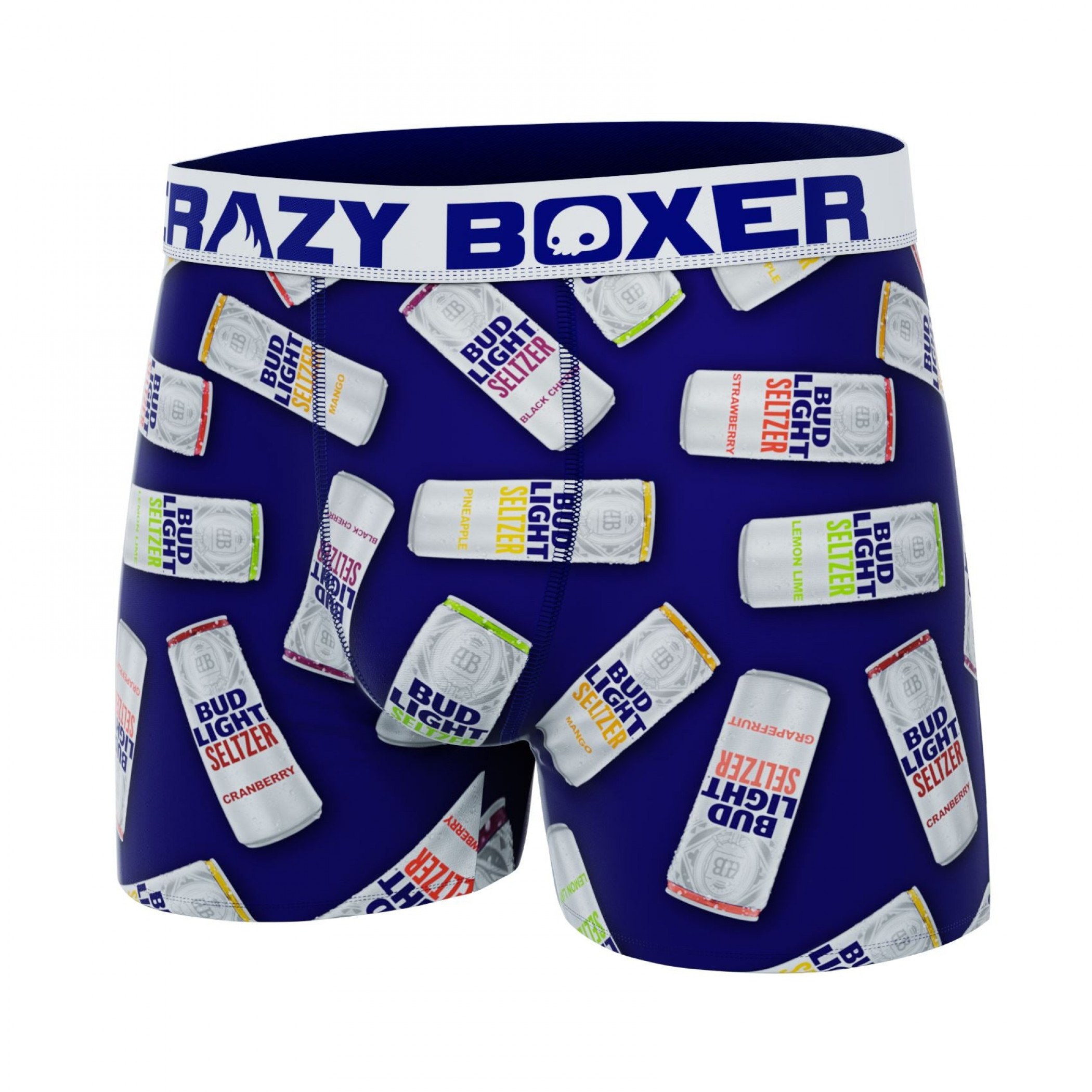Crazy Boxer Bud Light Seltzer All Cans Print Men's Boxer Briefs