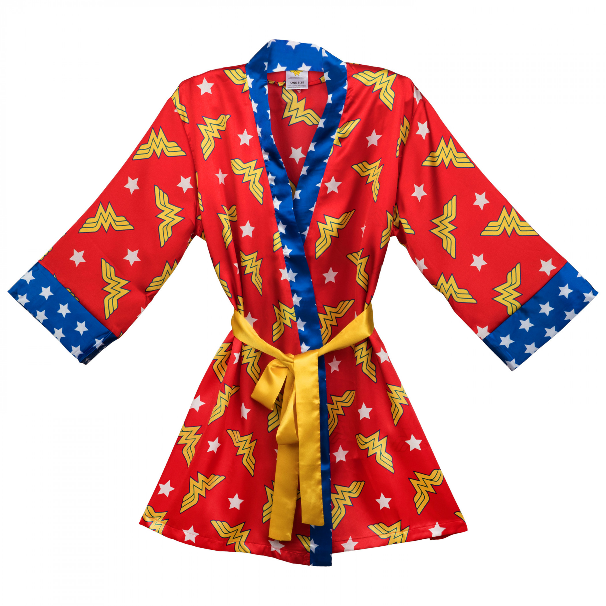 Wonder Woman Women's Silky Printed Robe