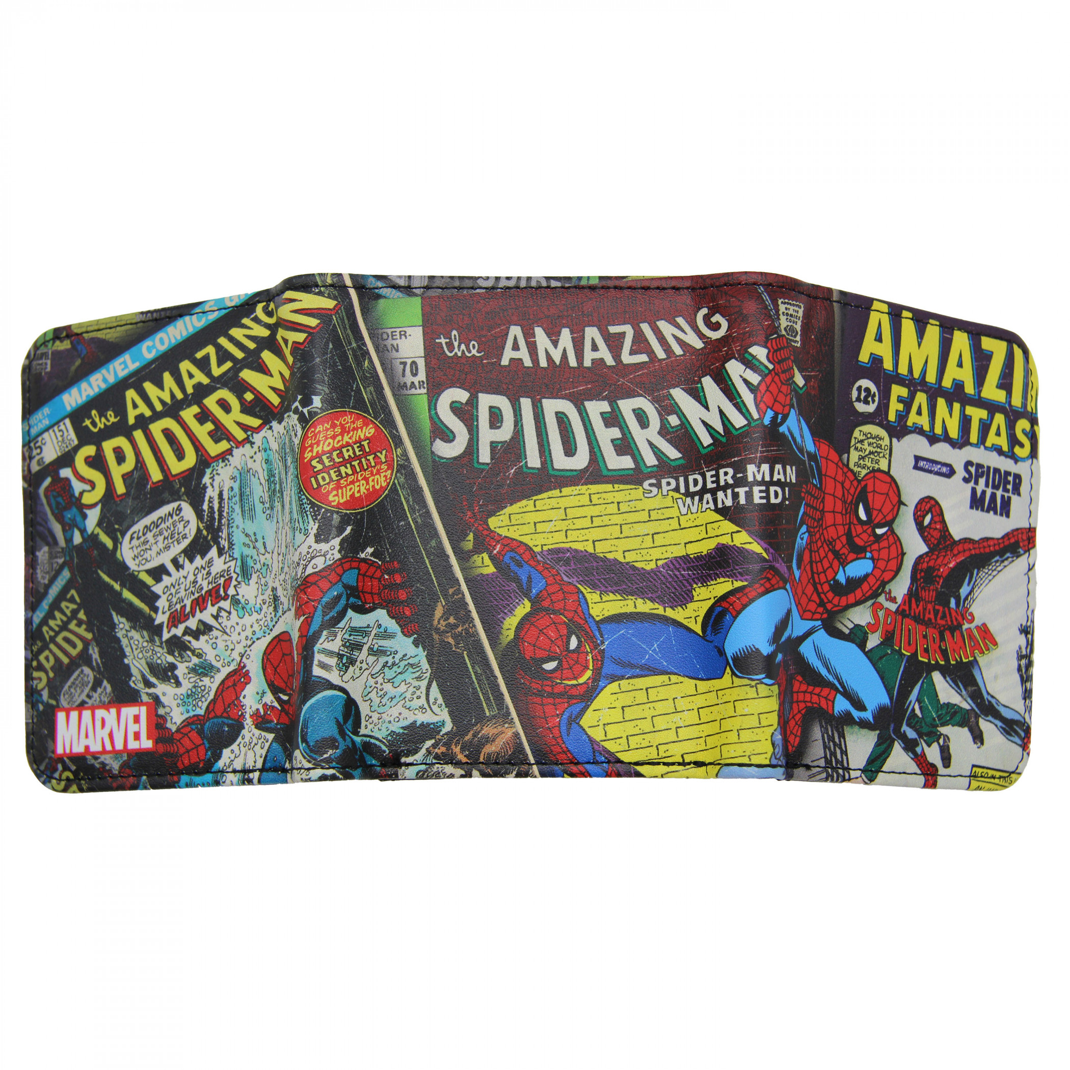 Spider-Man Amazing Fantasy Trifold Wallet in Collectors Tin