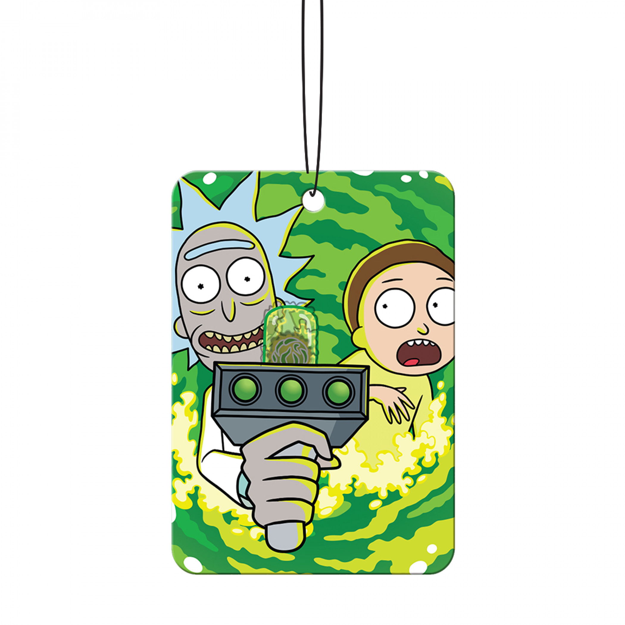 Rick & Morty Characters with Portal Gun Air Freshener 2-Pack