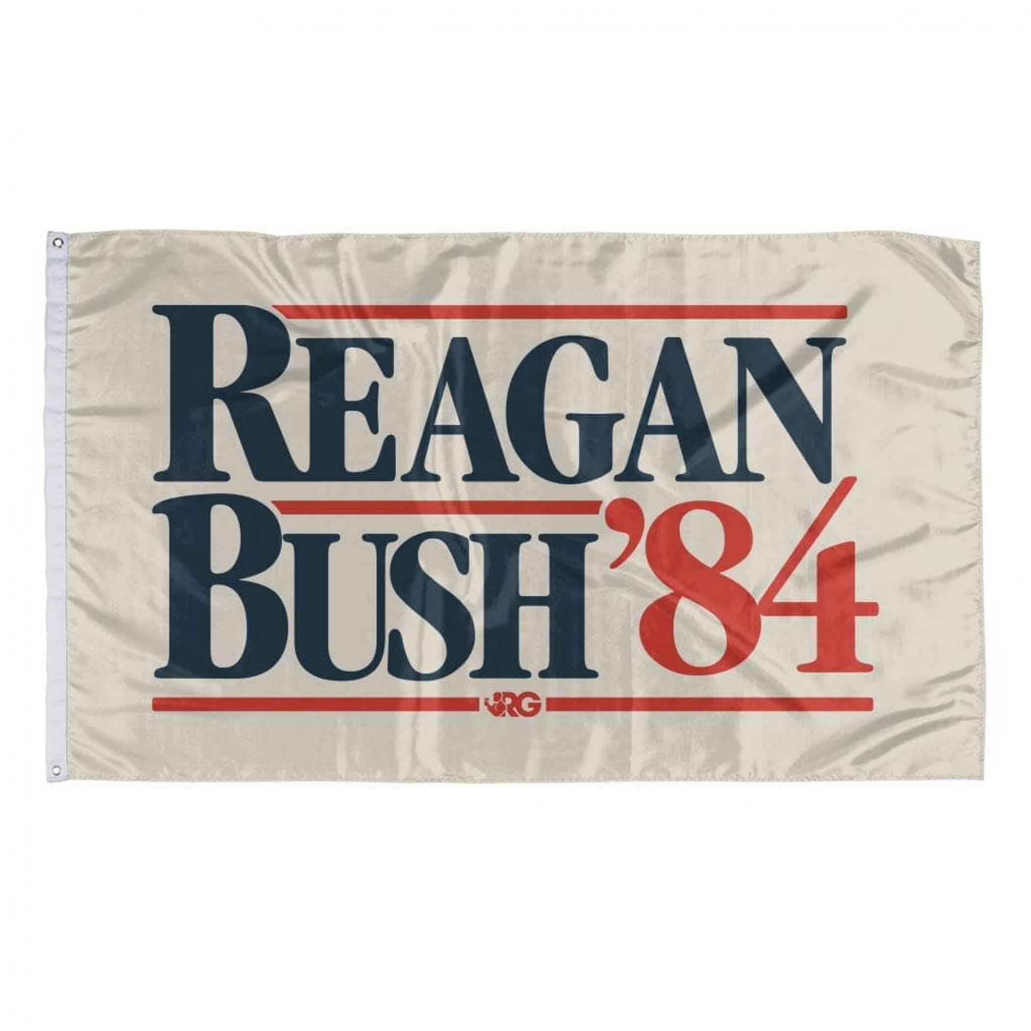 Reagan And Bush '84 Flag