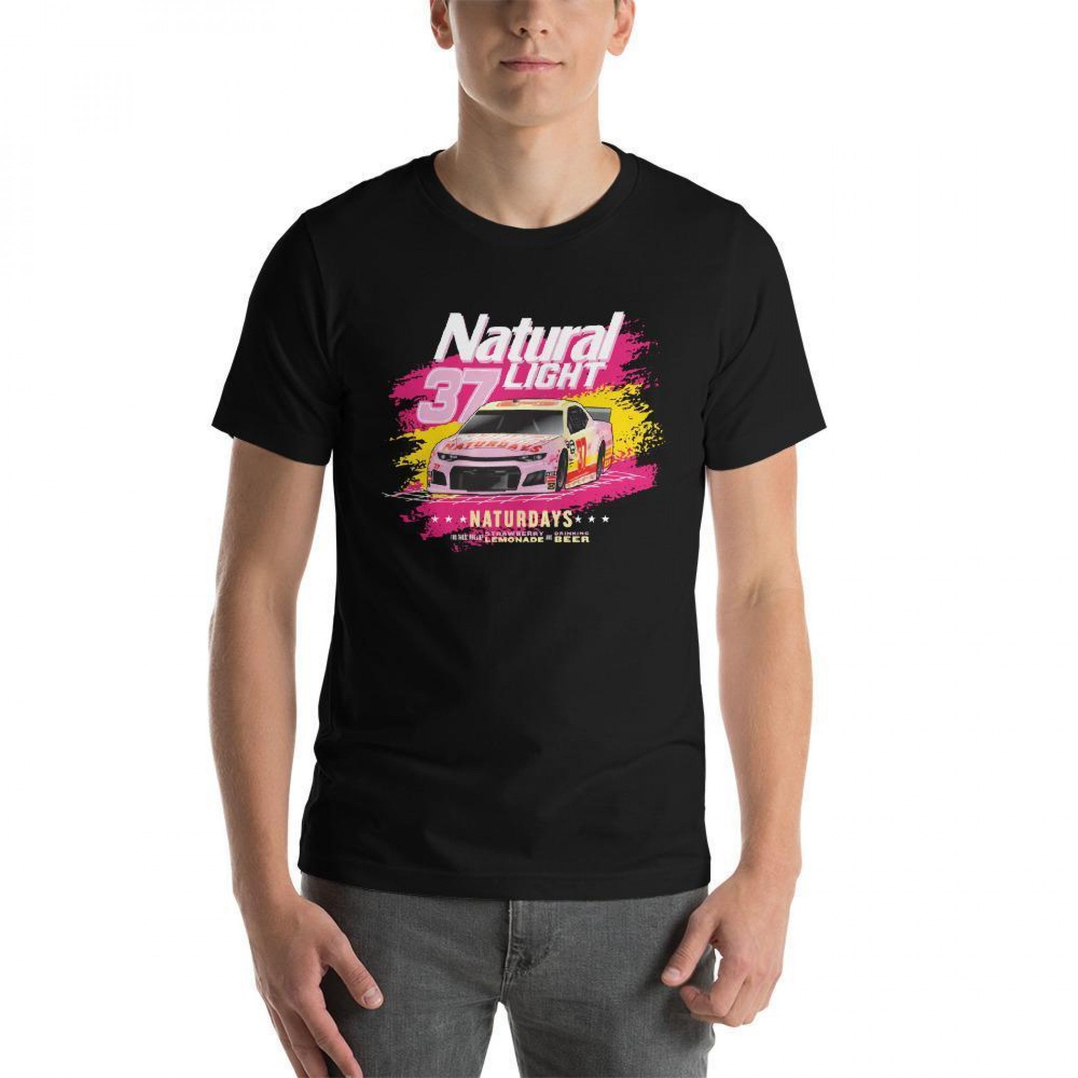 Naturdays NASCAR Natural Light #37 Car T-Shirt