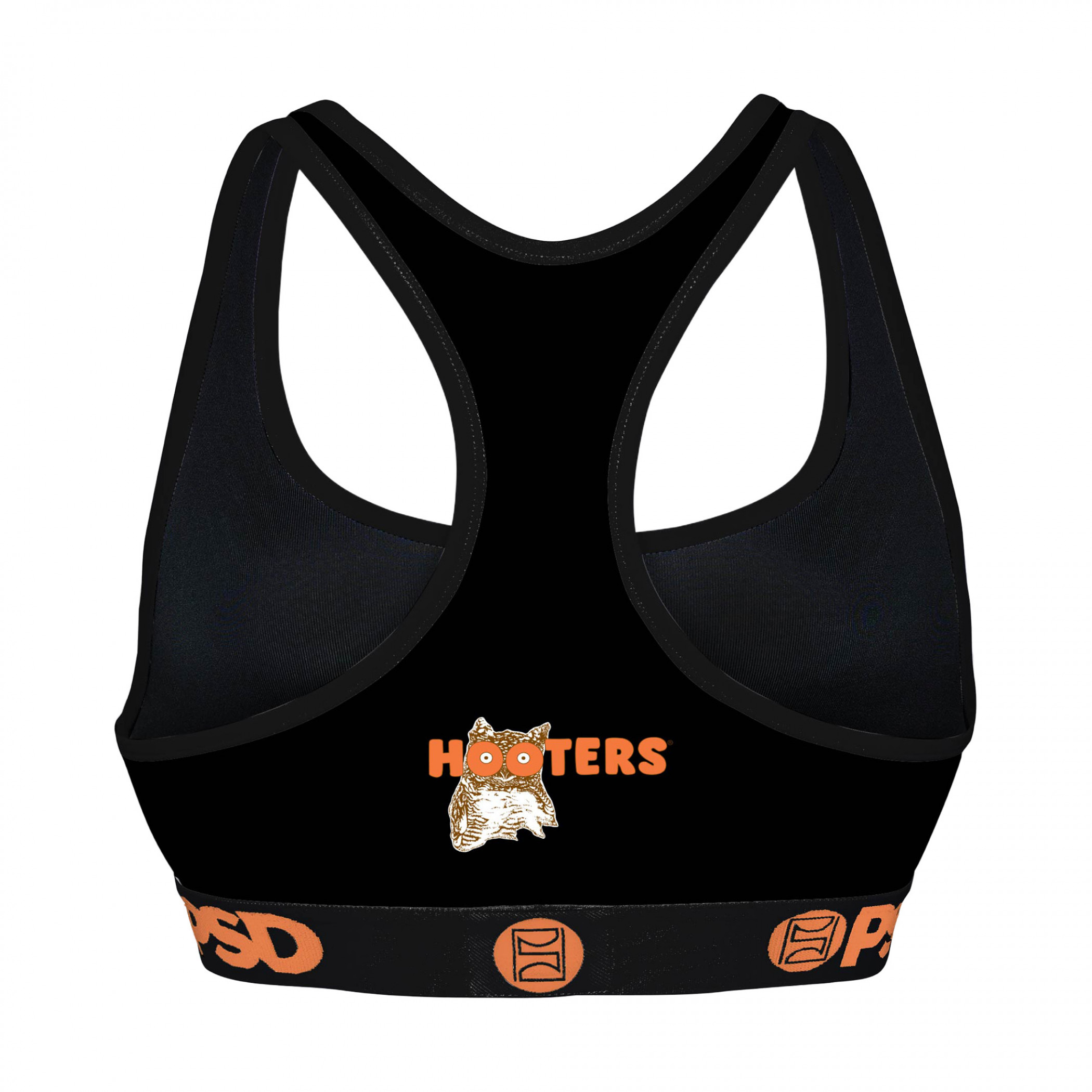 Hooters - Uniform Black, Sports Bra