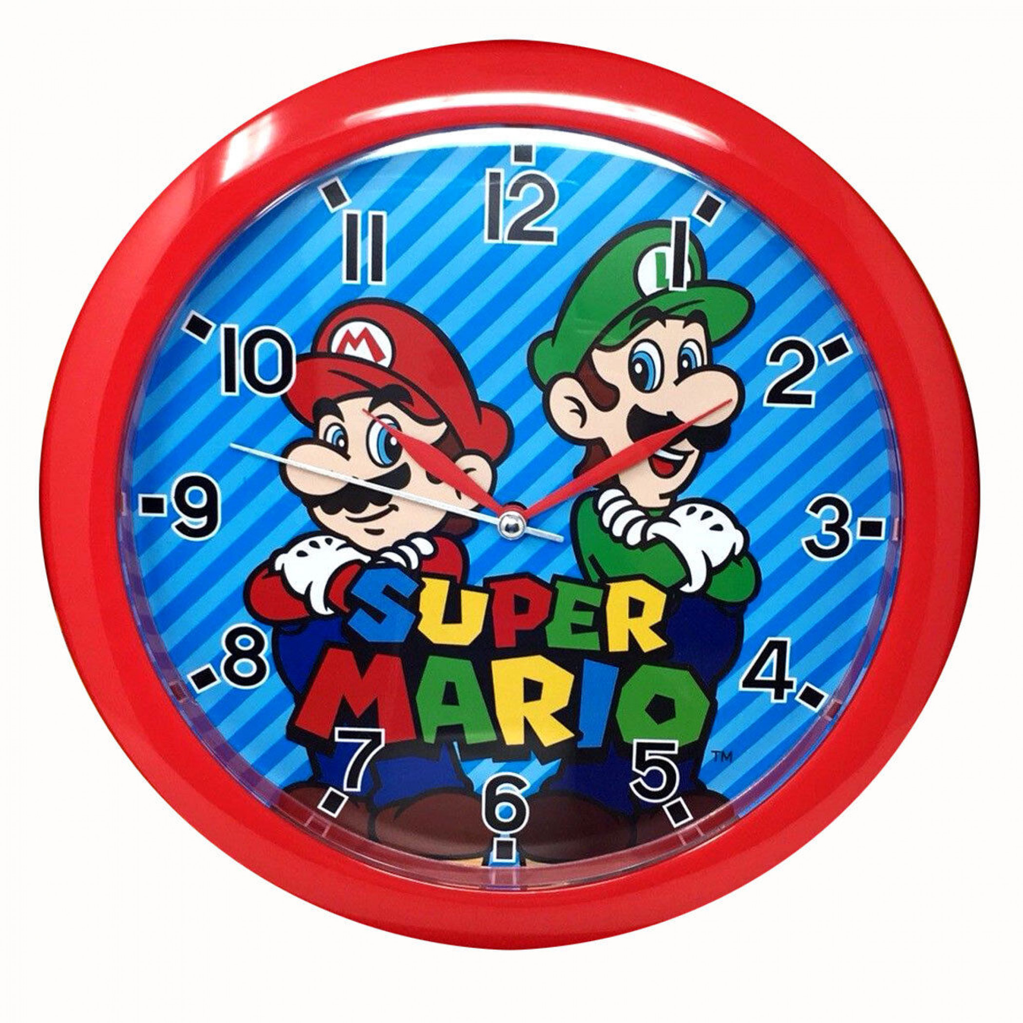 Super Mario Bros. Side by Side 10" Wall Clock