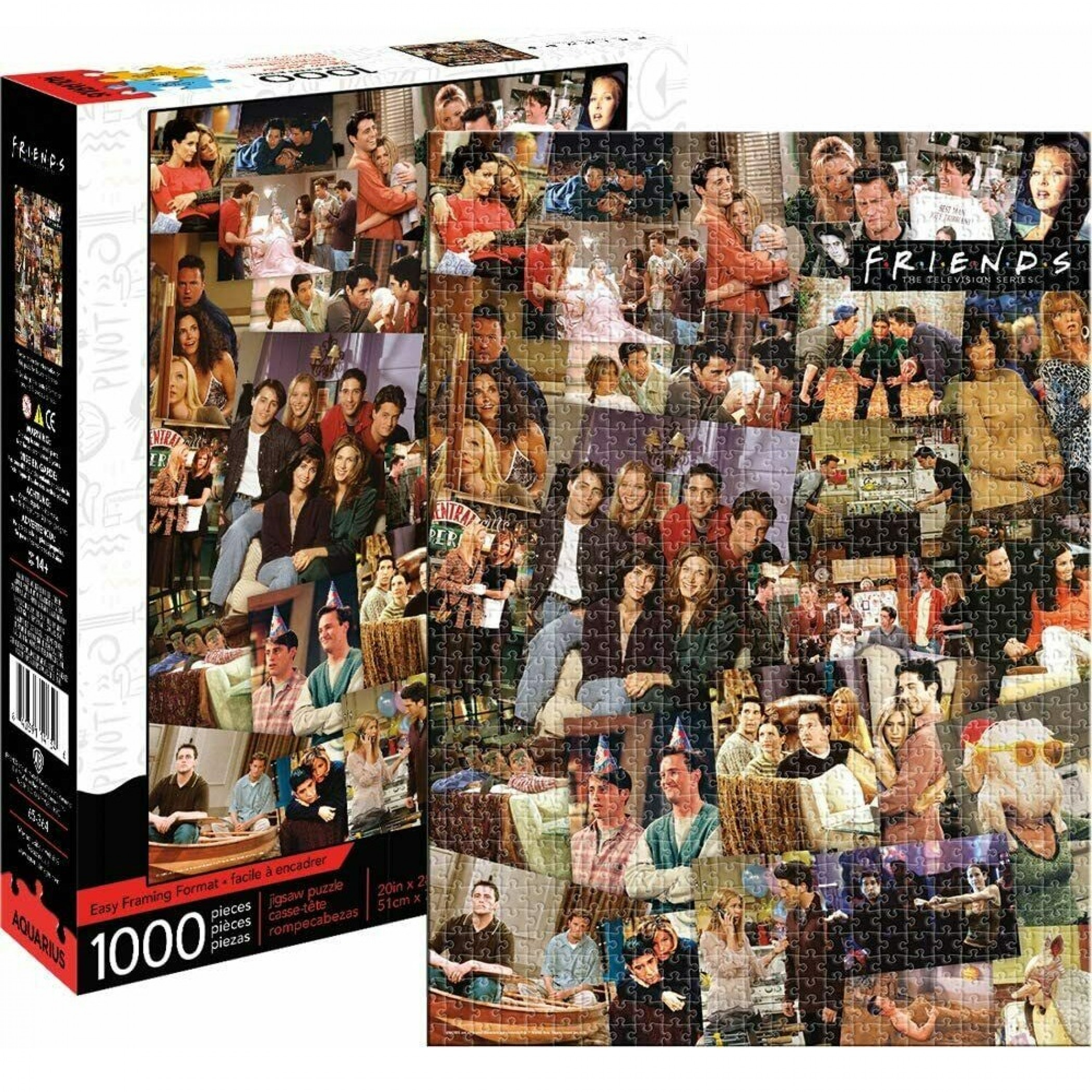 Officially Licensed Friends TV Show Collage Jigsaw Puzzle 1000 Pieces 