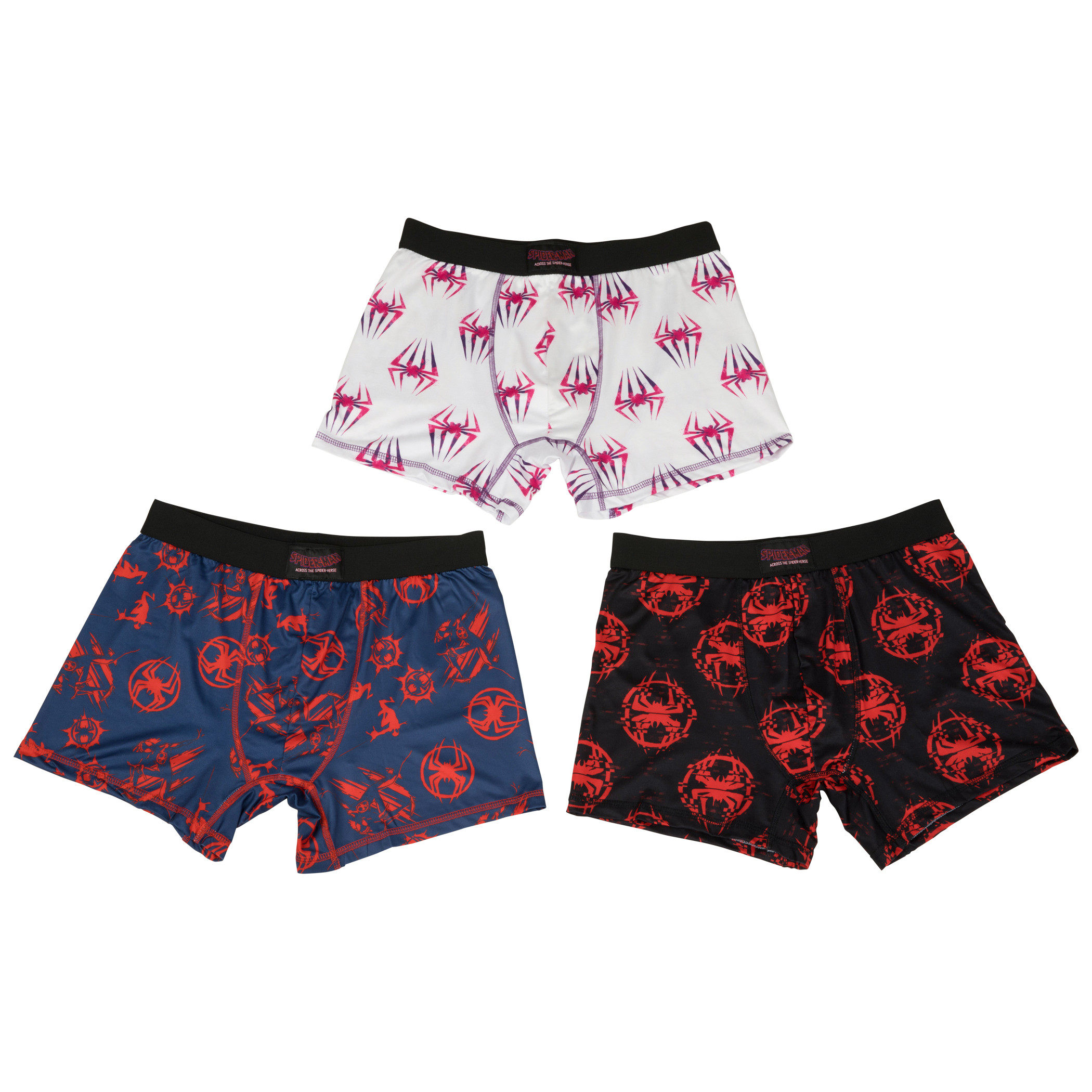 5-pack Boxer Shorts - Red/Spider-Man - Kids