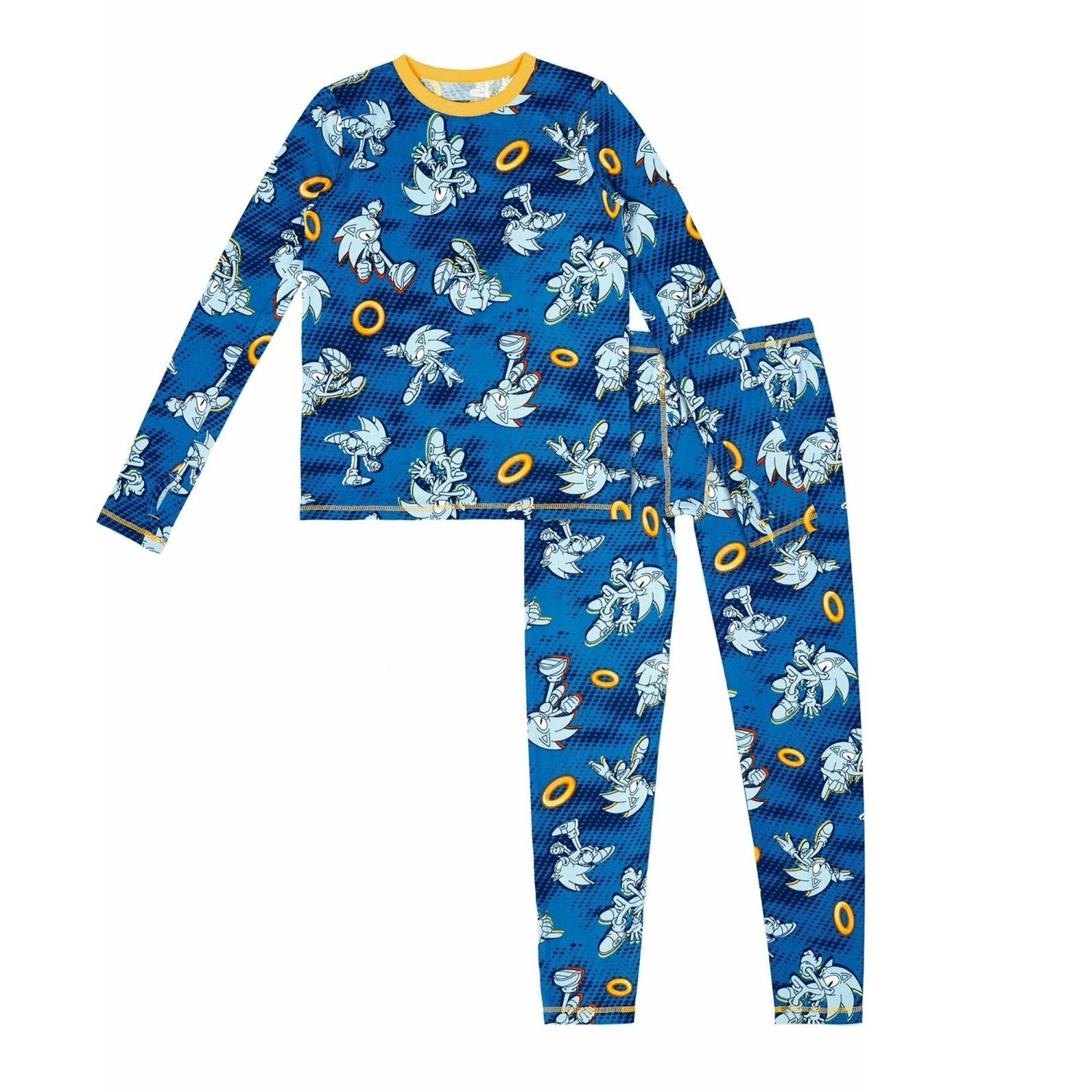 Sonic the Hedgehog 2-Piece Insulating Warm Pajama Set