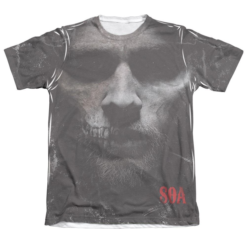 Sons Of Anarchy Jax Skull Sublimation T-Shirt