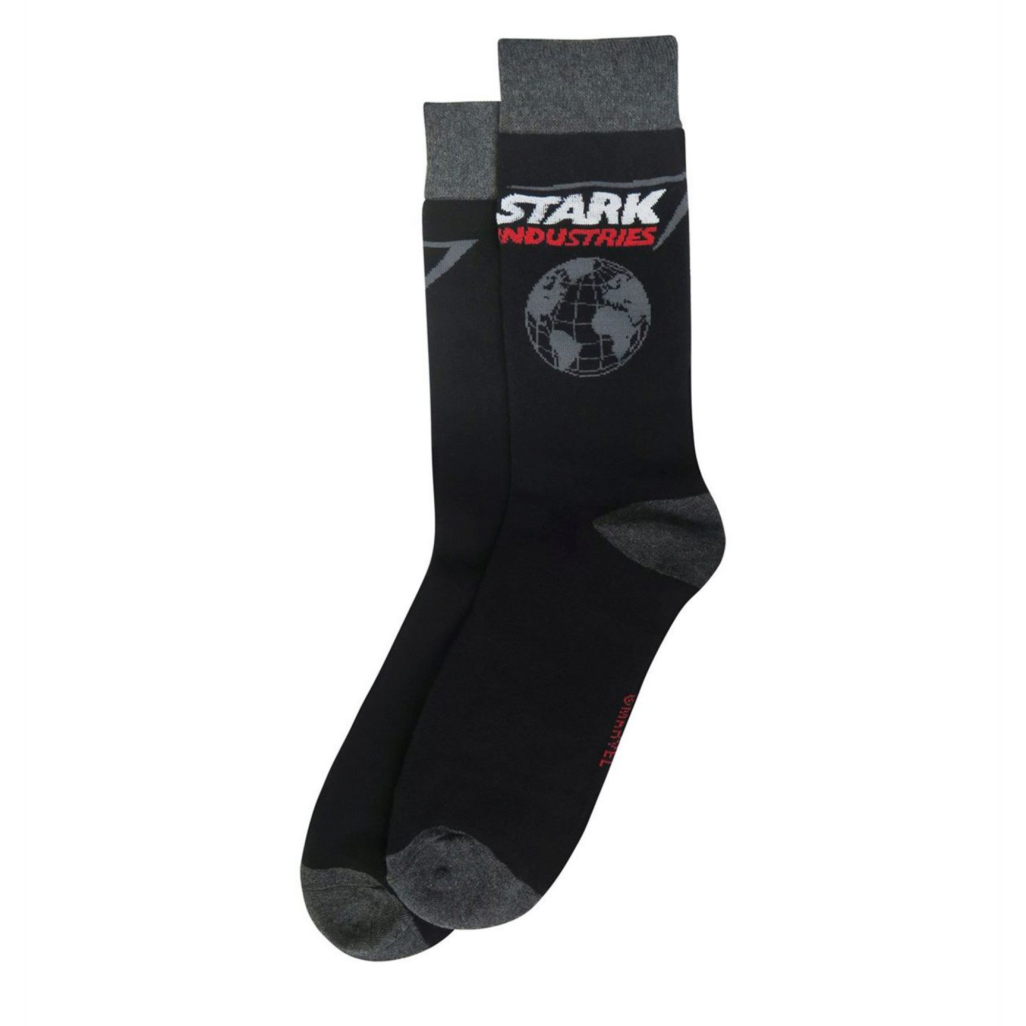 Iron Man Helmet and Stark Industries Crew Socks 2-Pair Pack