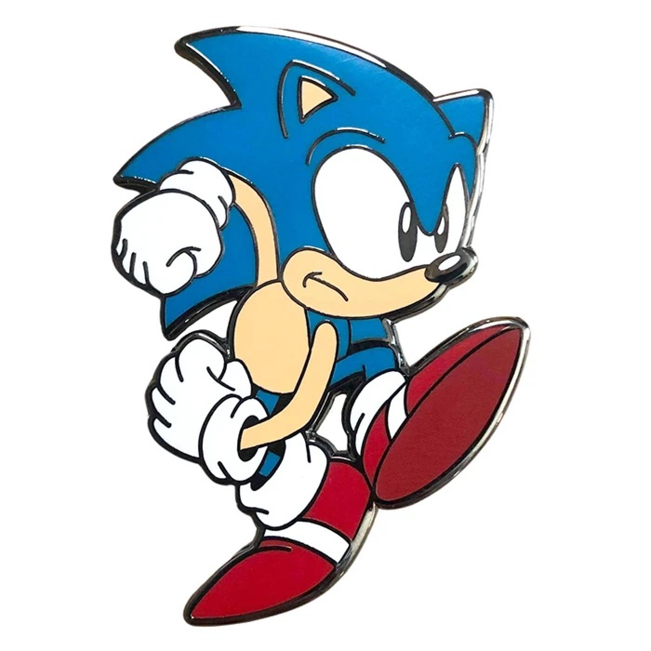 Classic Speedy Sonic the Hedgehog Enamel Pin