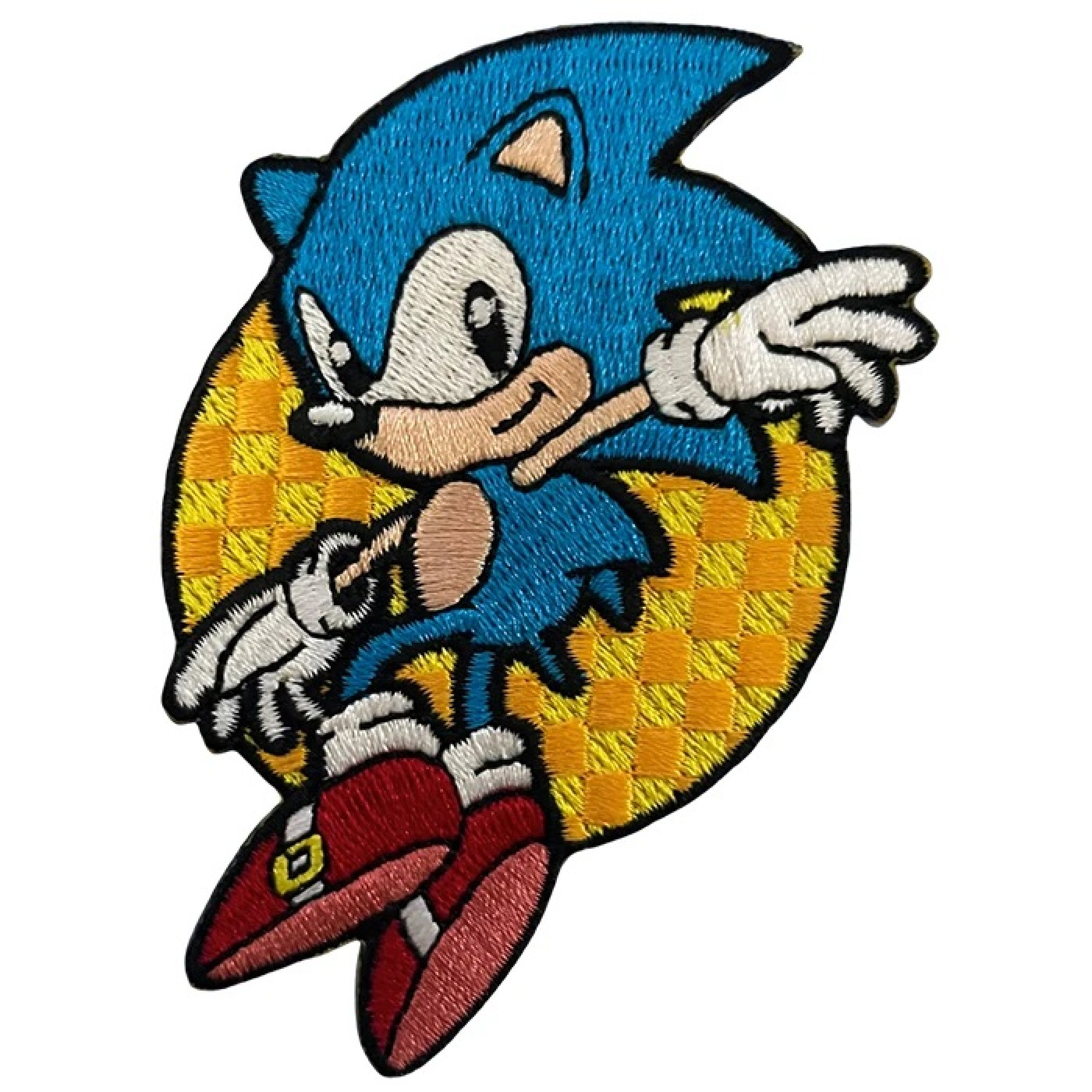 Leaping Sonic The Hedgehog Patch