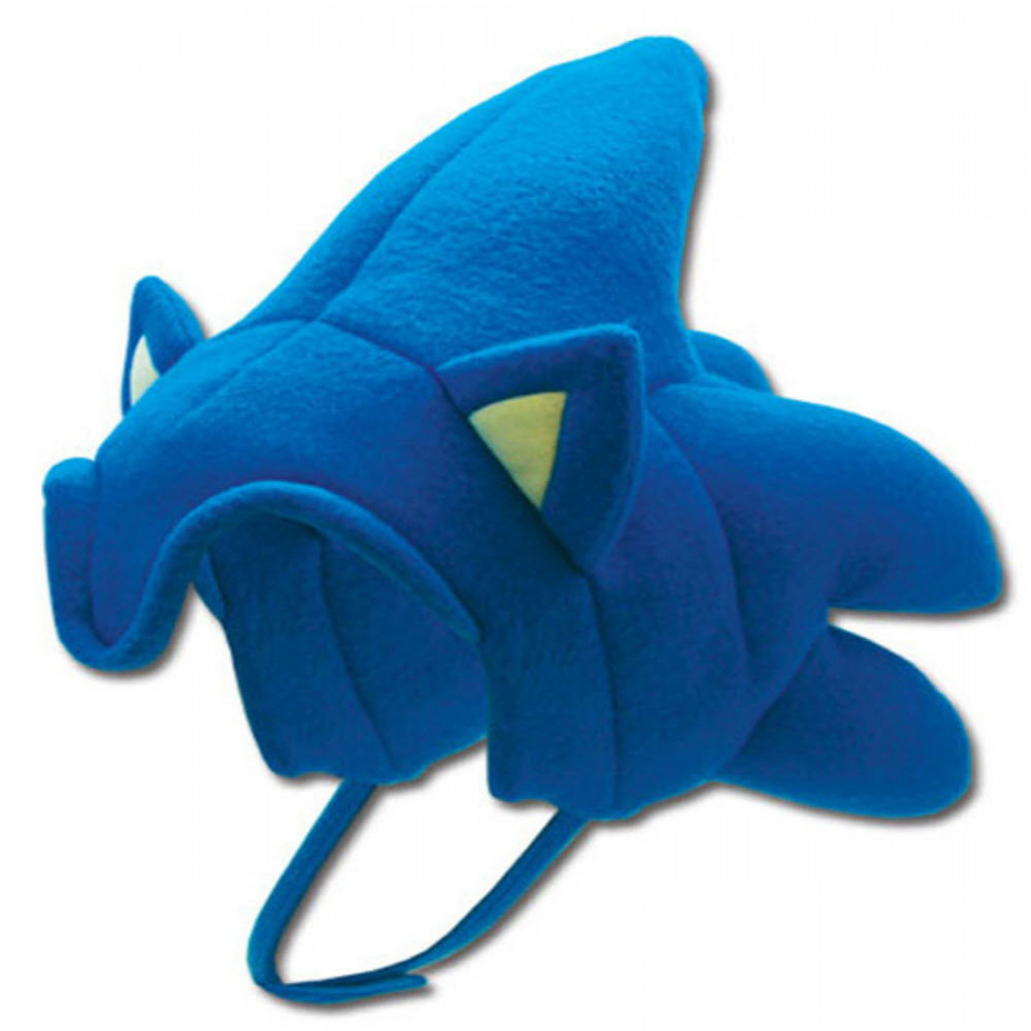 Sonic The Hedgehog Fleece Cap Cosplay Costume Adult Hat