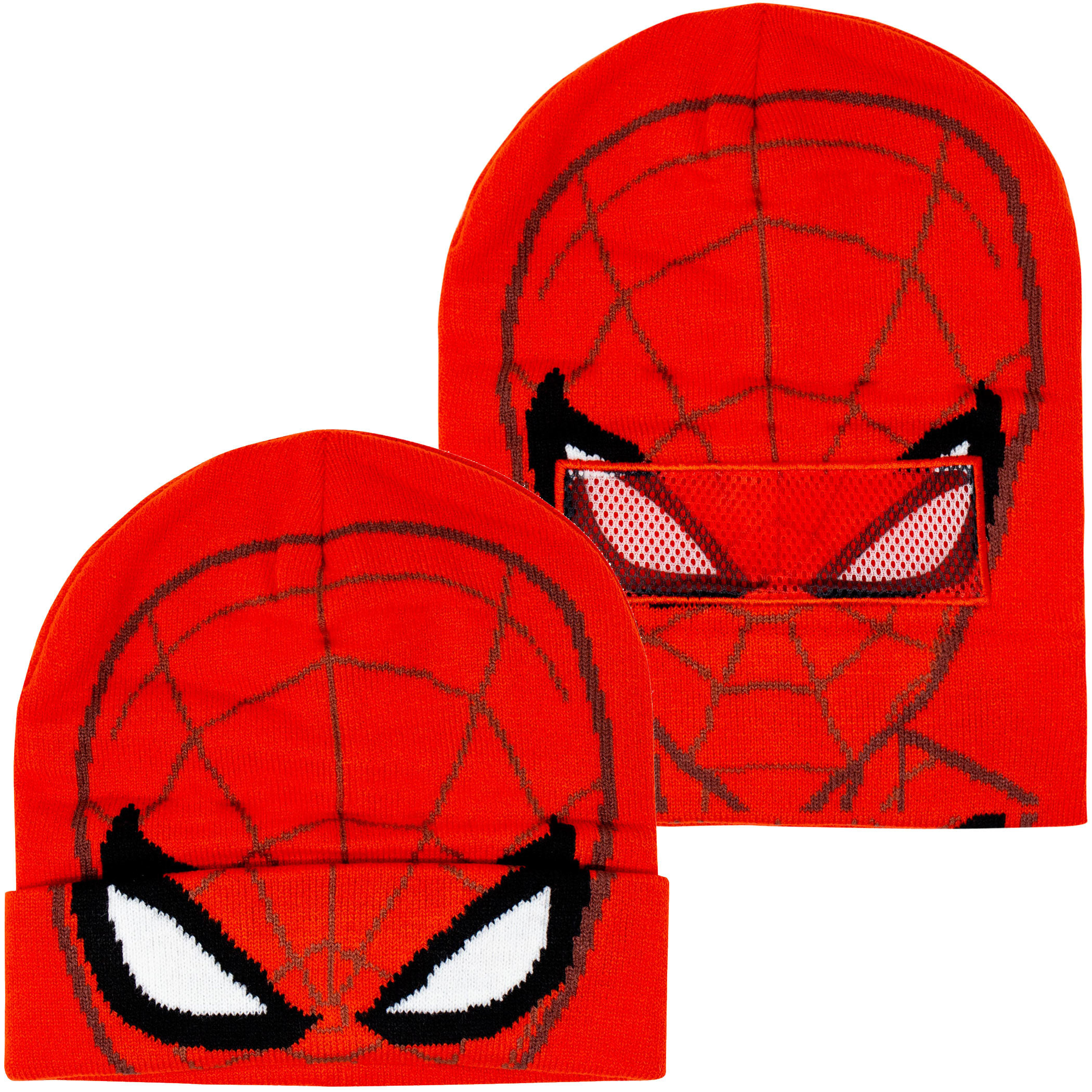 Spider-Man Costume Pull Down Mask Beanie