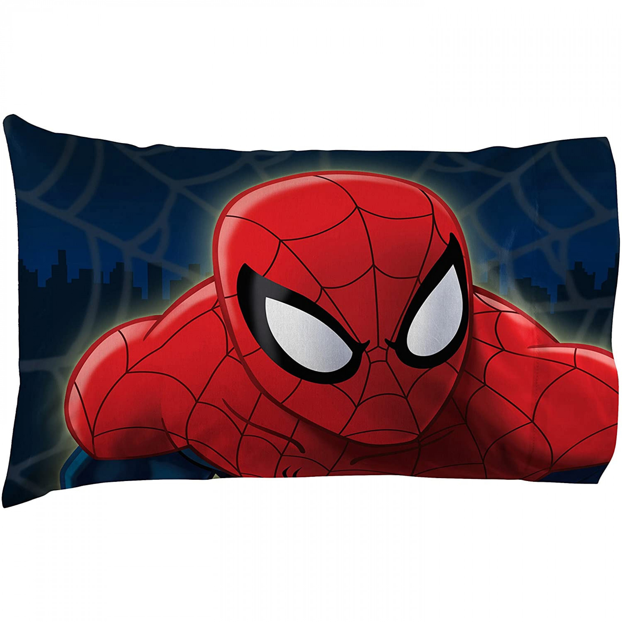 Marvel Spiderman Microfiber 4 Piece Full Sheet Set 