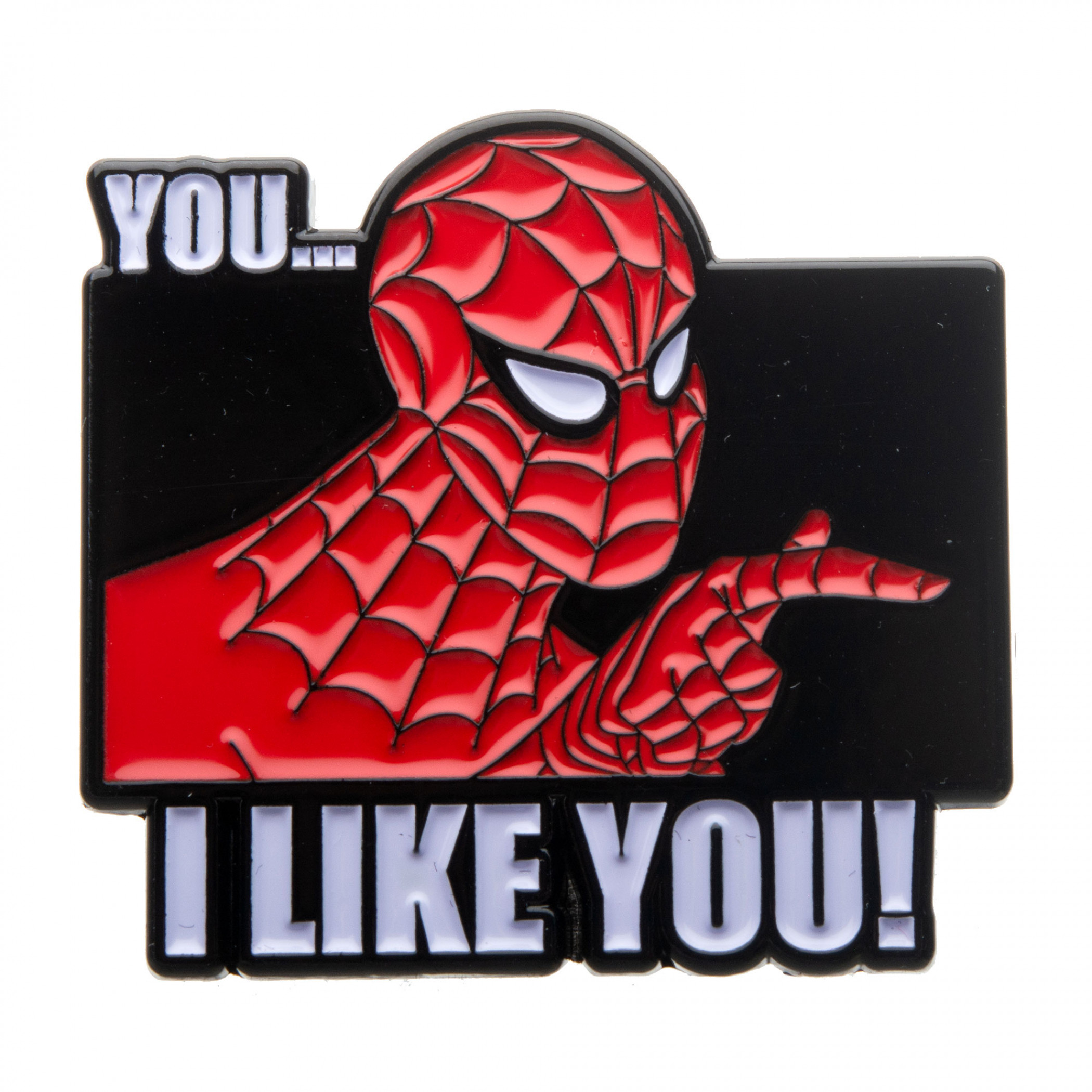 Spider-Man I Like You Pin