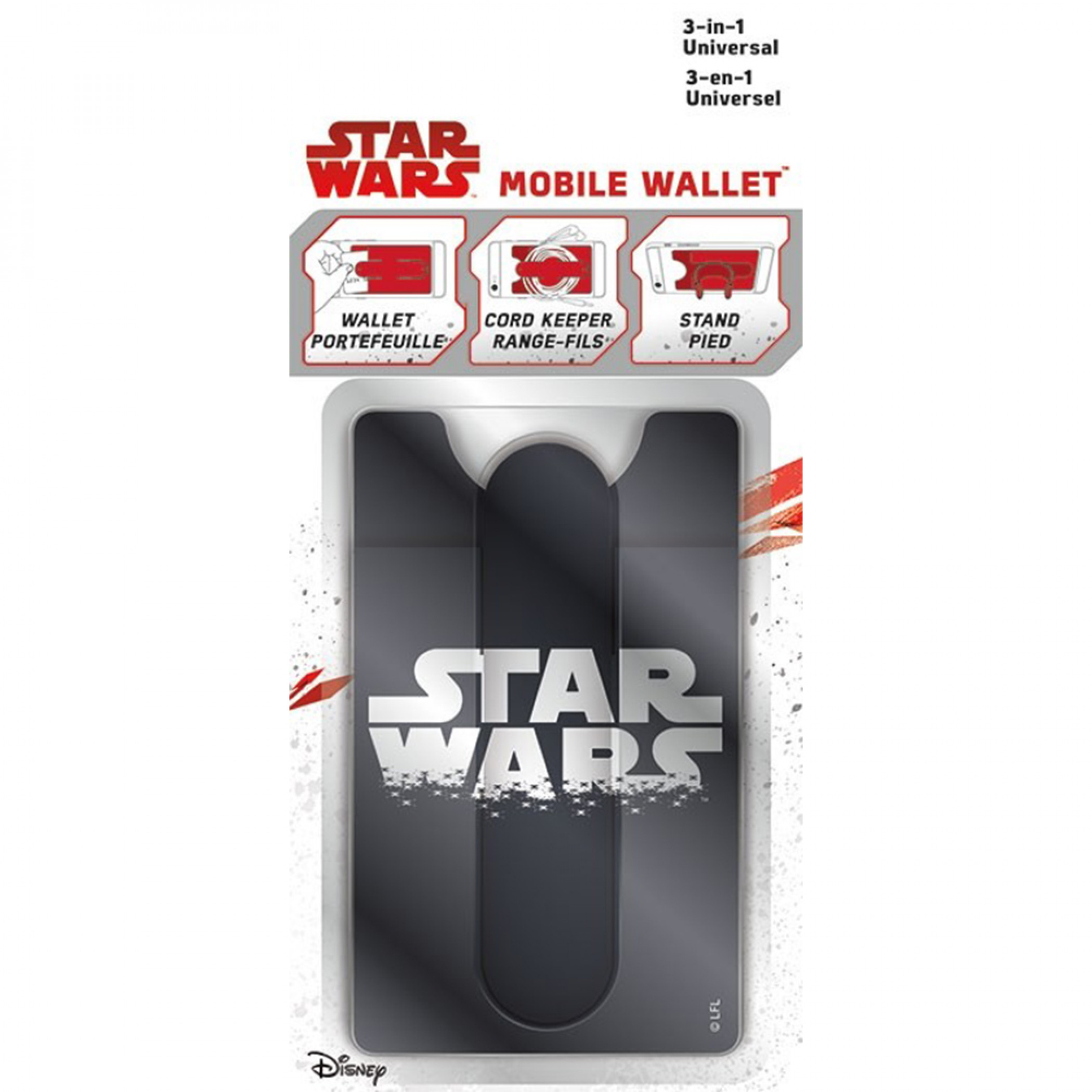 Star Wars Logo 3-in-1 Mobile Wallet