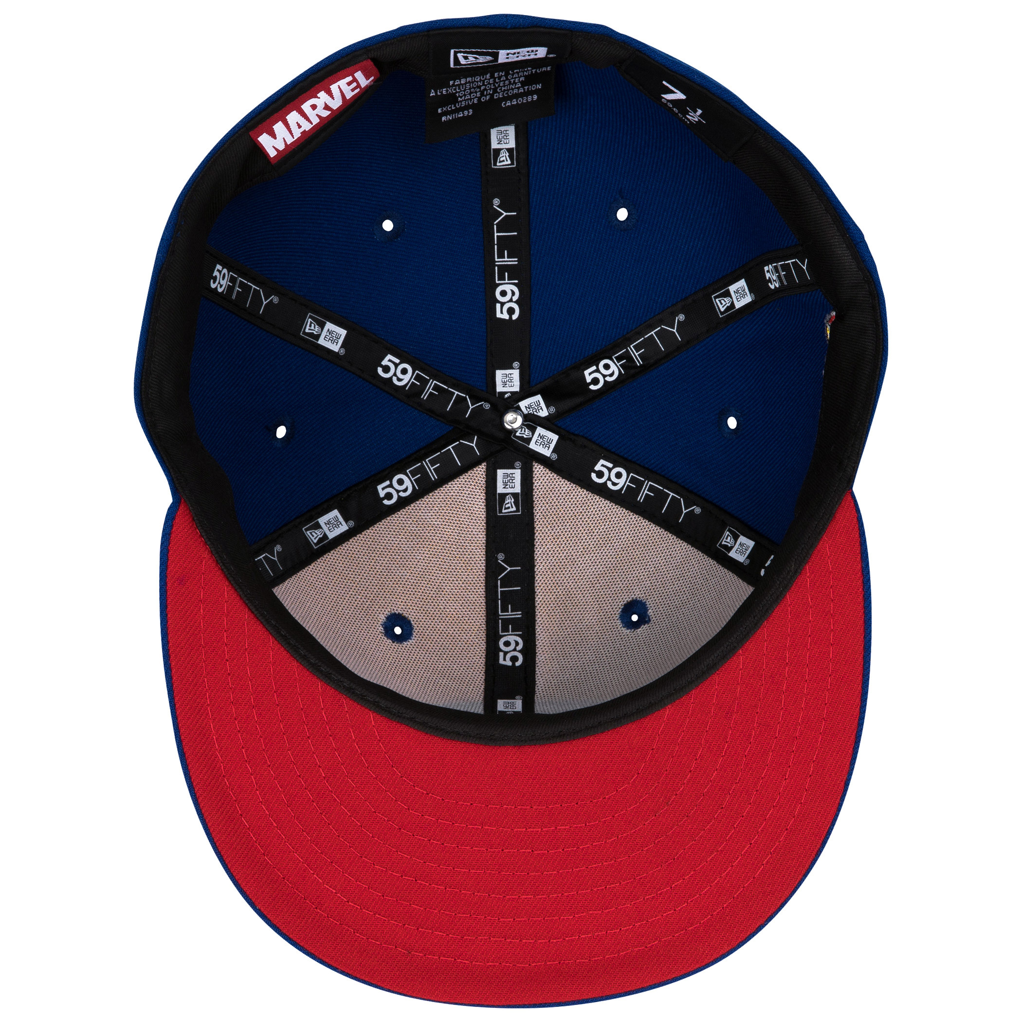 X-Men Logo Vintage Colorway New Era 59Fifty Fitted Hat
