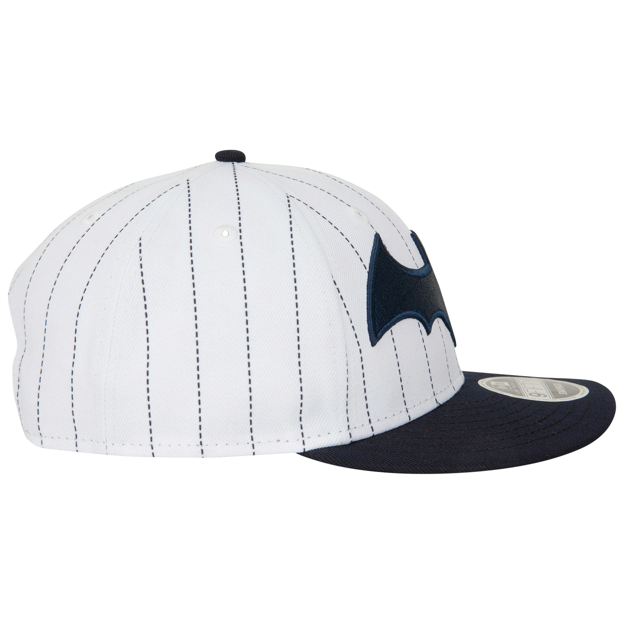 Batman Logo Pinstripe New Era Low Profile 9Fifty Adjustable Hat