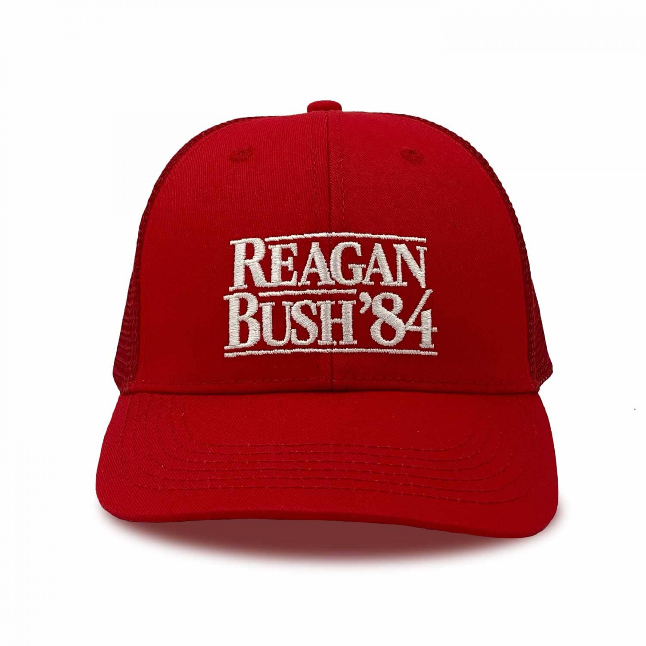 Reagan Bush '84 Red Trucker Hat