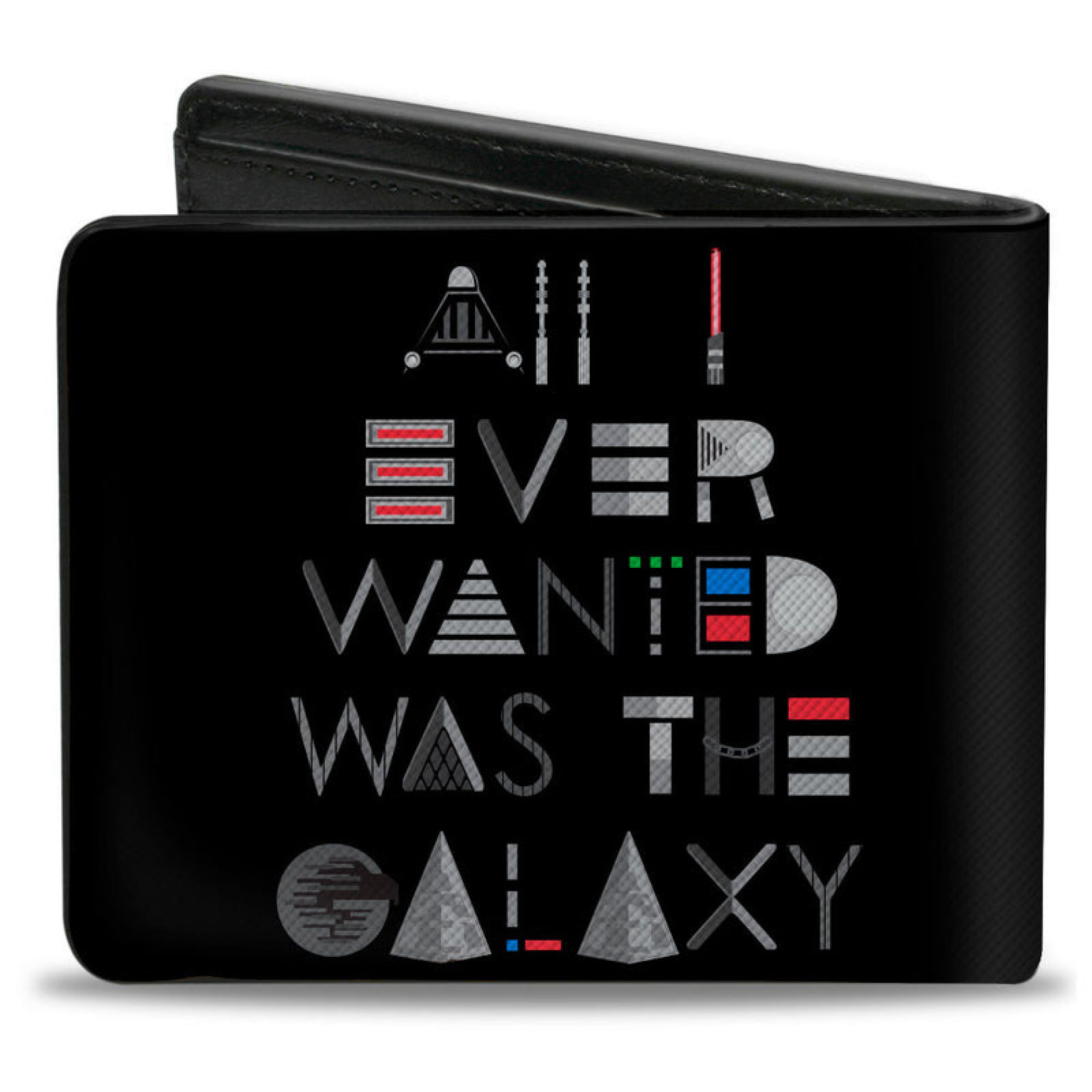 Star Wars Darth Vader All I Ever Wanted Was the Galaxy Bi-Fold Wallet